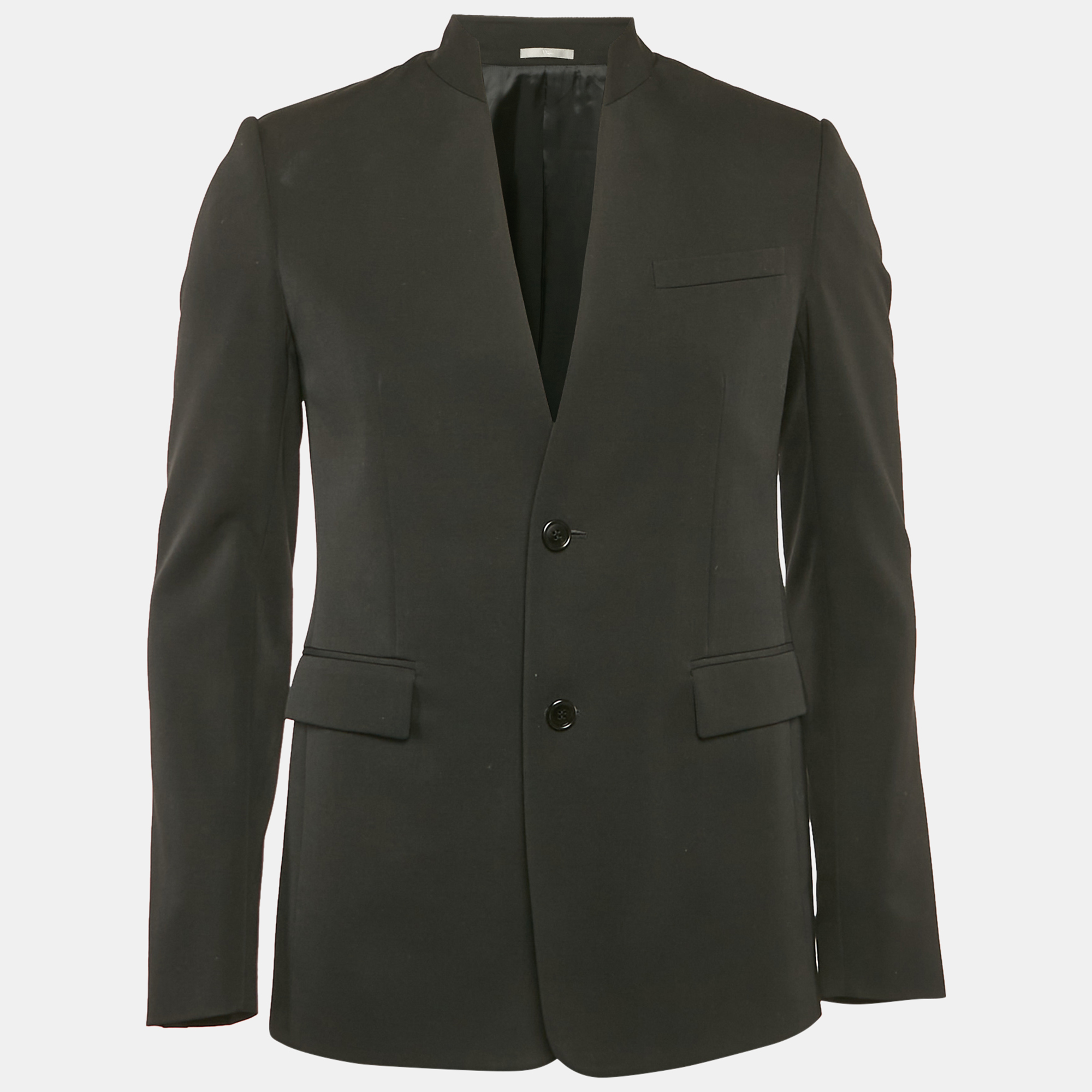 

Dior Homme Black Wool Single Breasted Blazer M