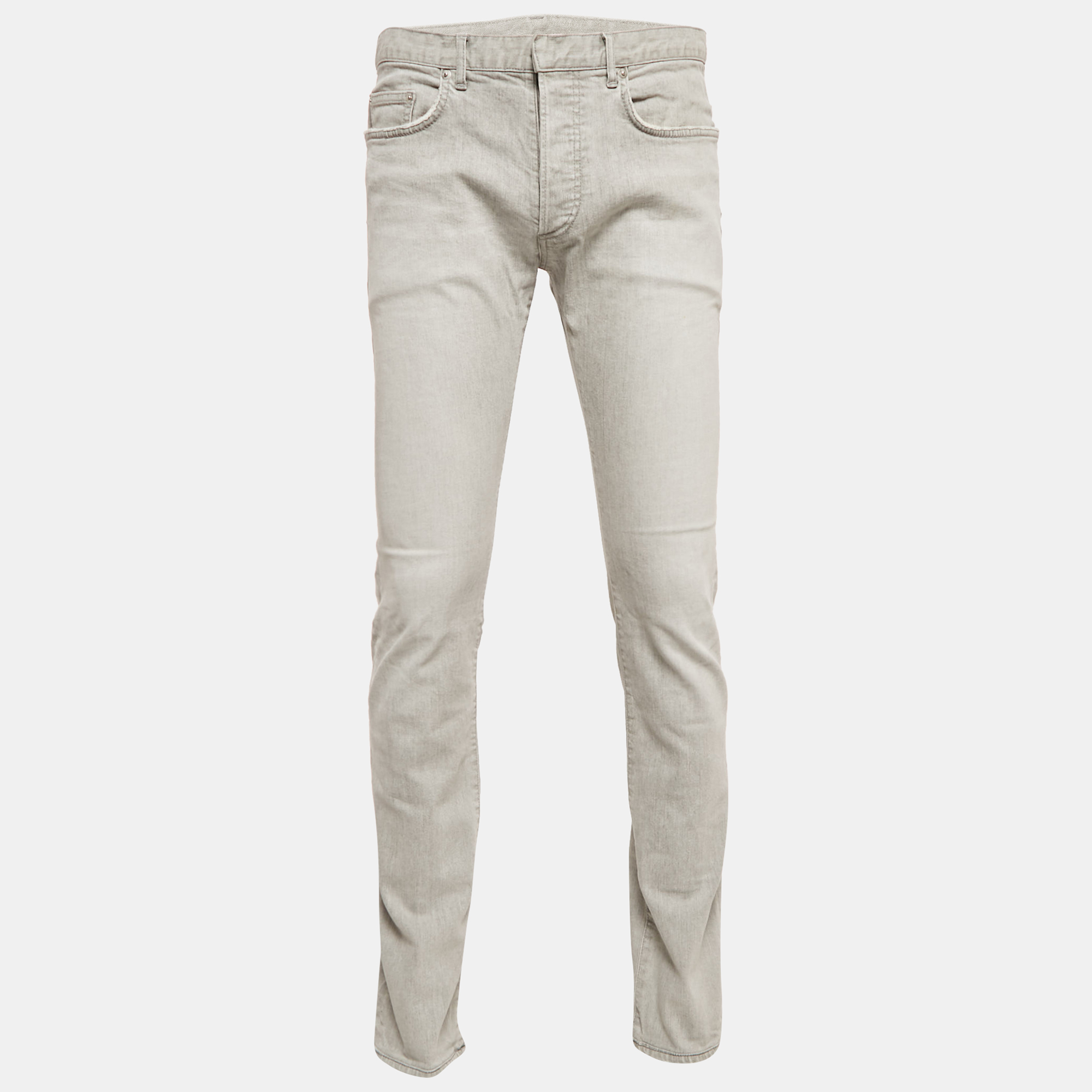 

Dior Homme Grey Denim Jeans M Waist 33"