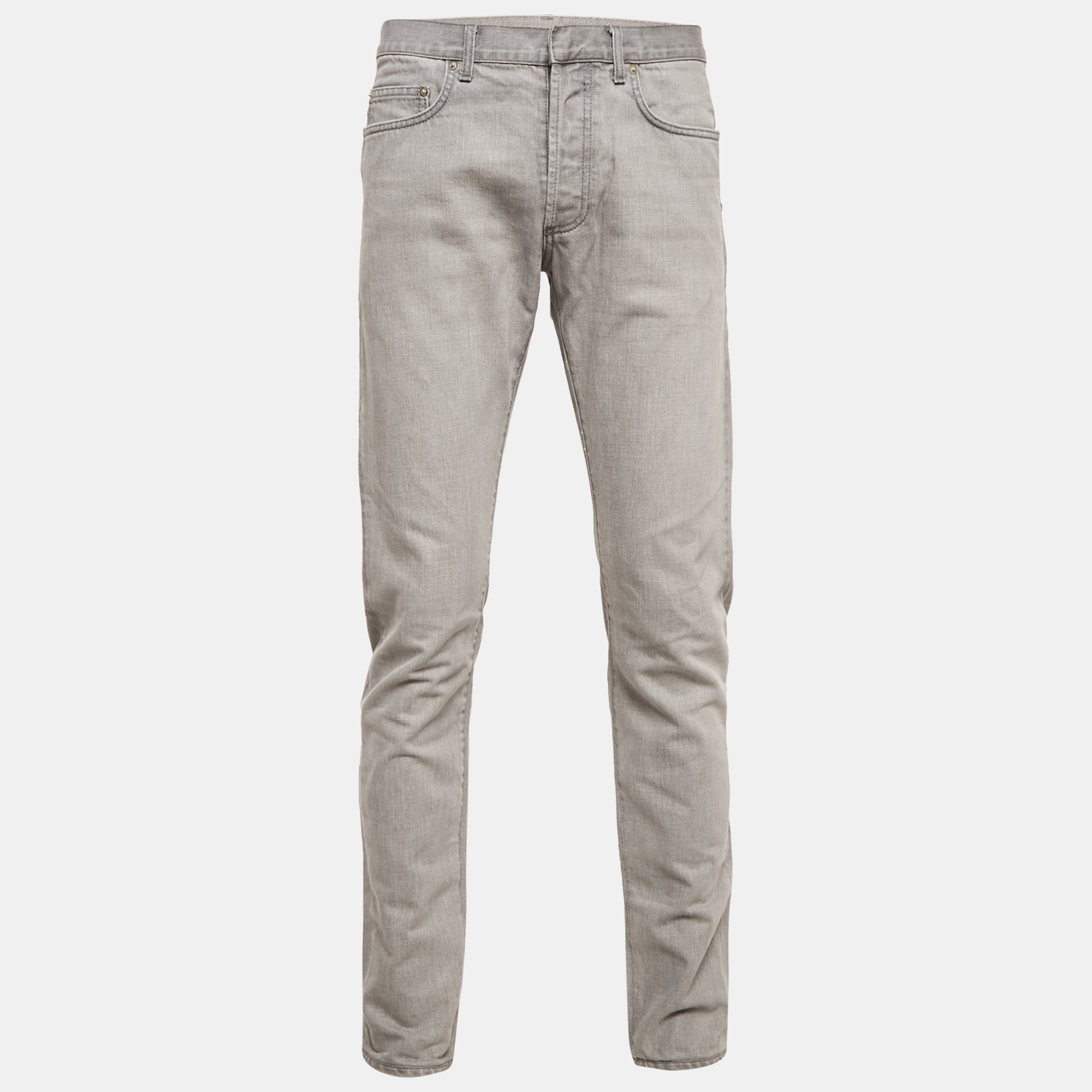 

Dior Homme Grey Denim Jeans M Waist 33"