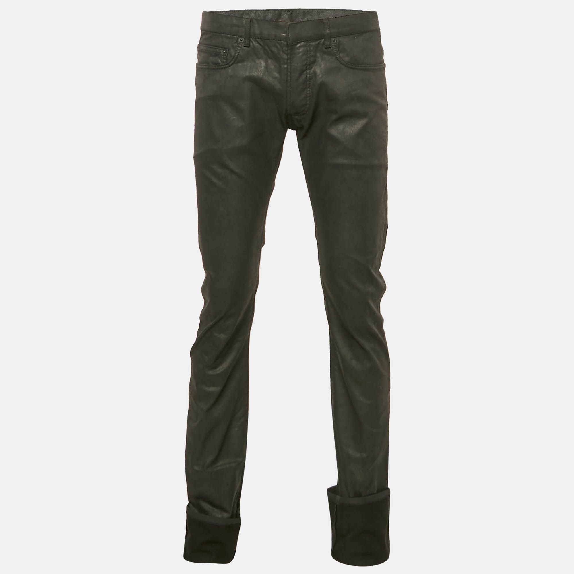 

Dior Homme Black Denim Regular Fit Jeans L Waist 33"