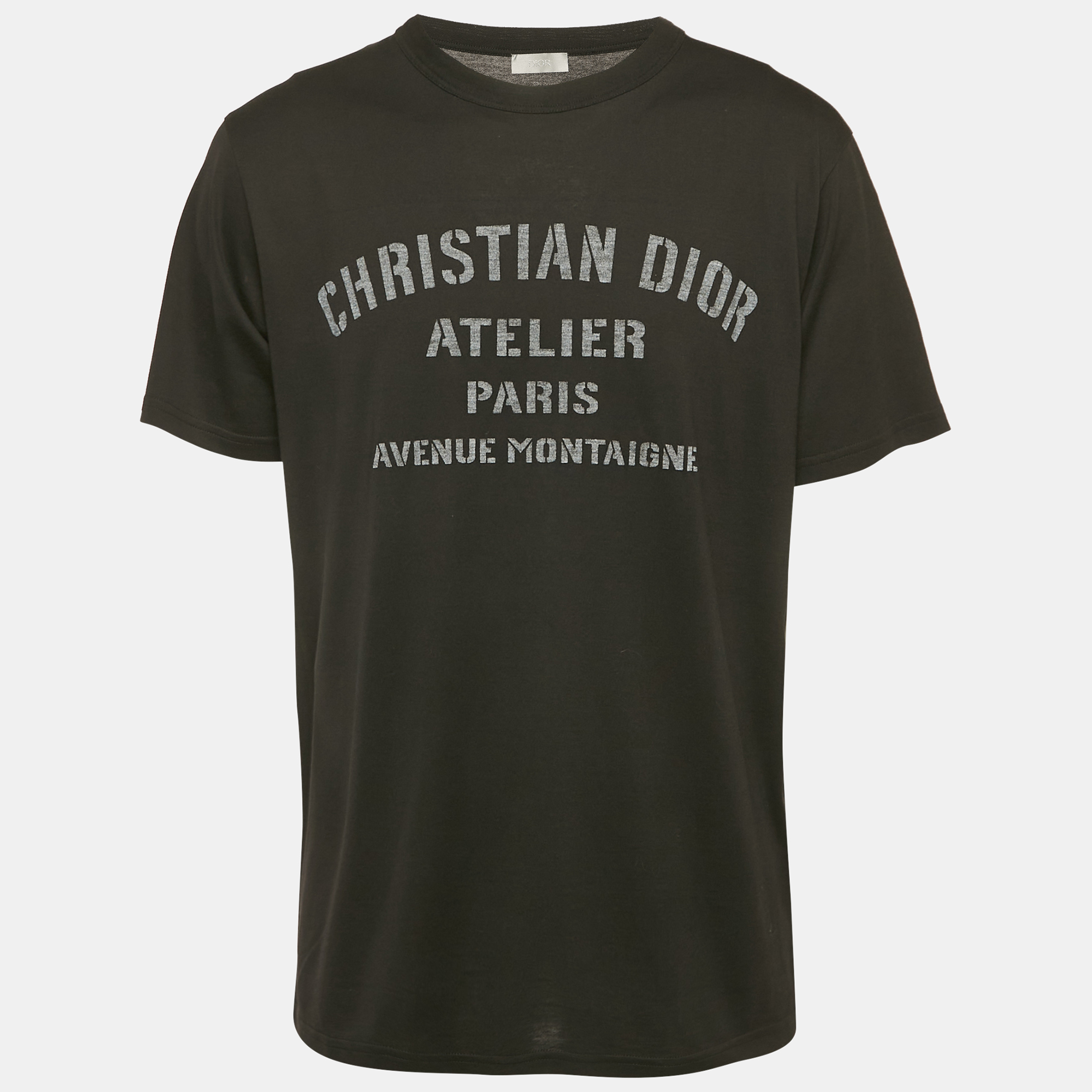 

Dior Homme Printed Jersey T-Shirt L, Black