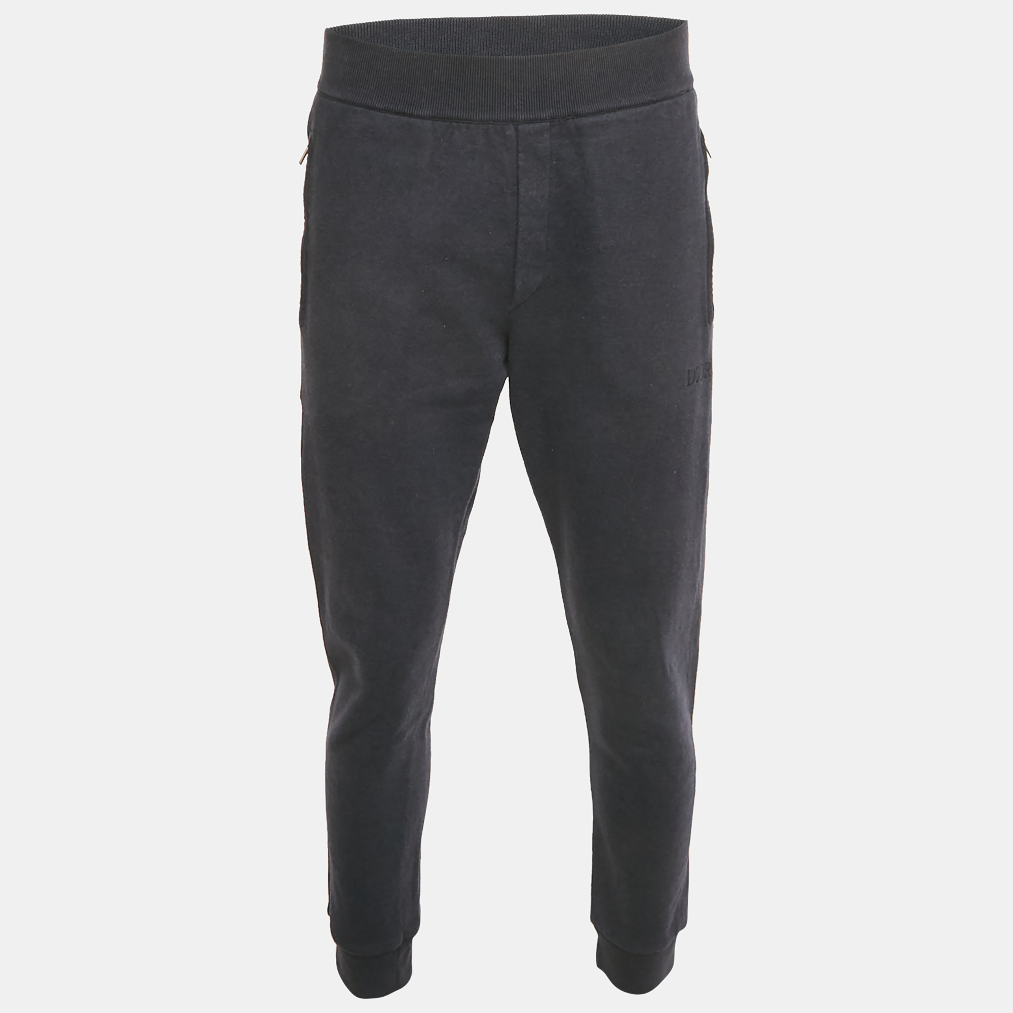 

Dior Homme Blue Cotton Jogger Pants M