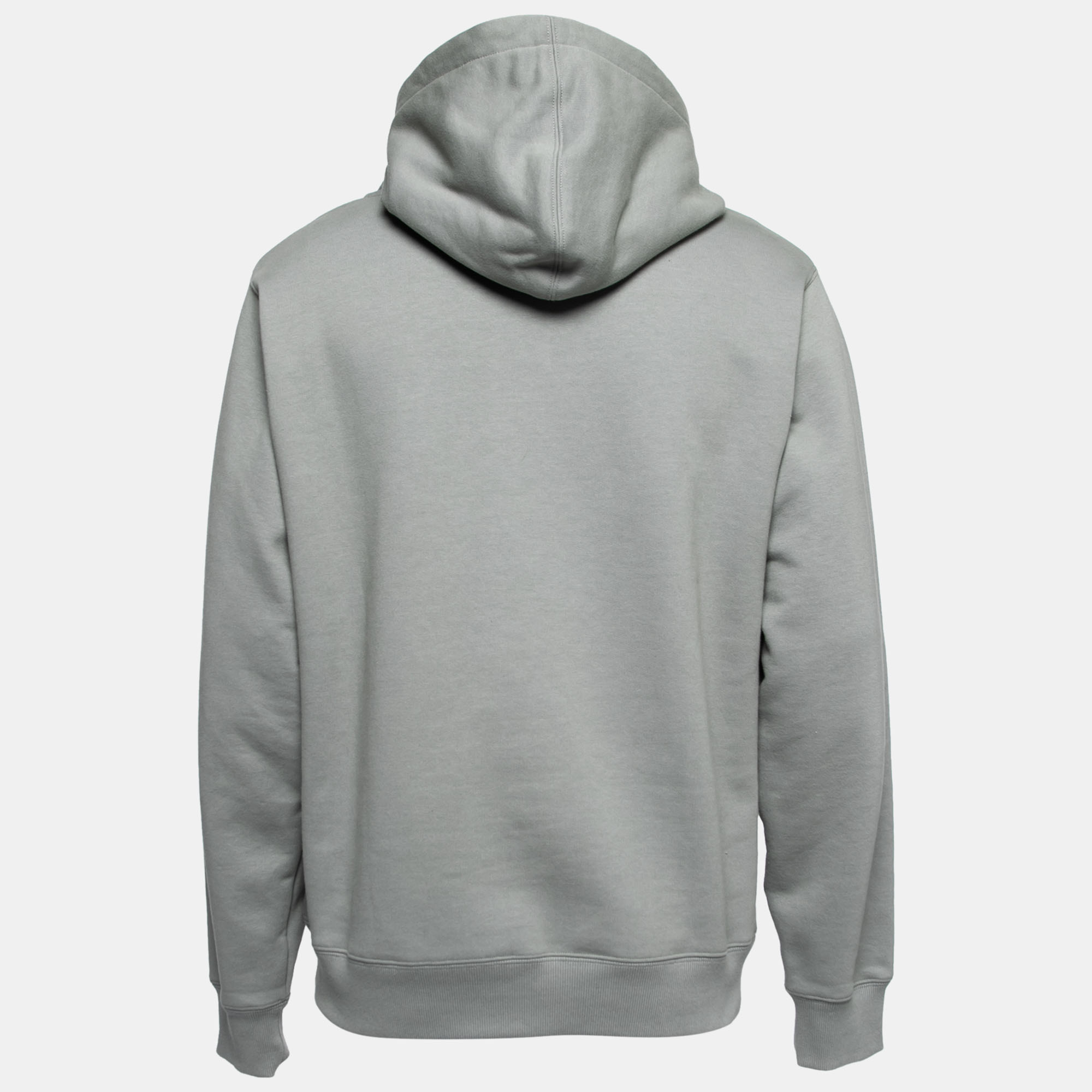 

Dior Homme Grey Cotton Archive Patched Hoodie