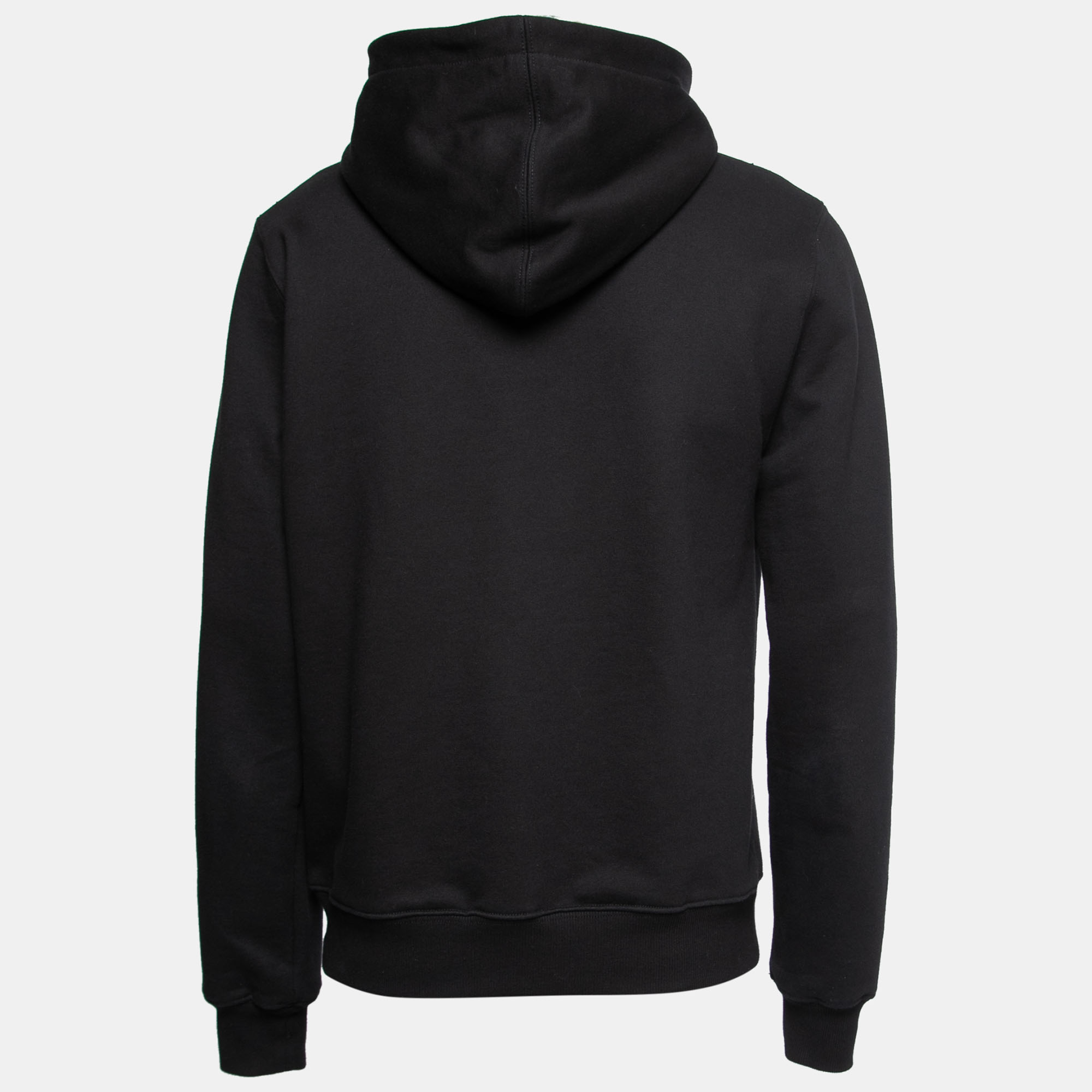 

Dior Homme Black Cotton CD Logo Embroidered Hoodie