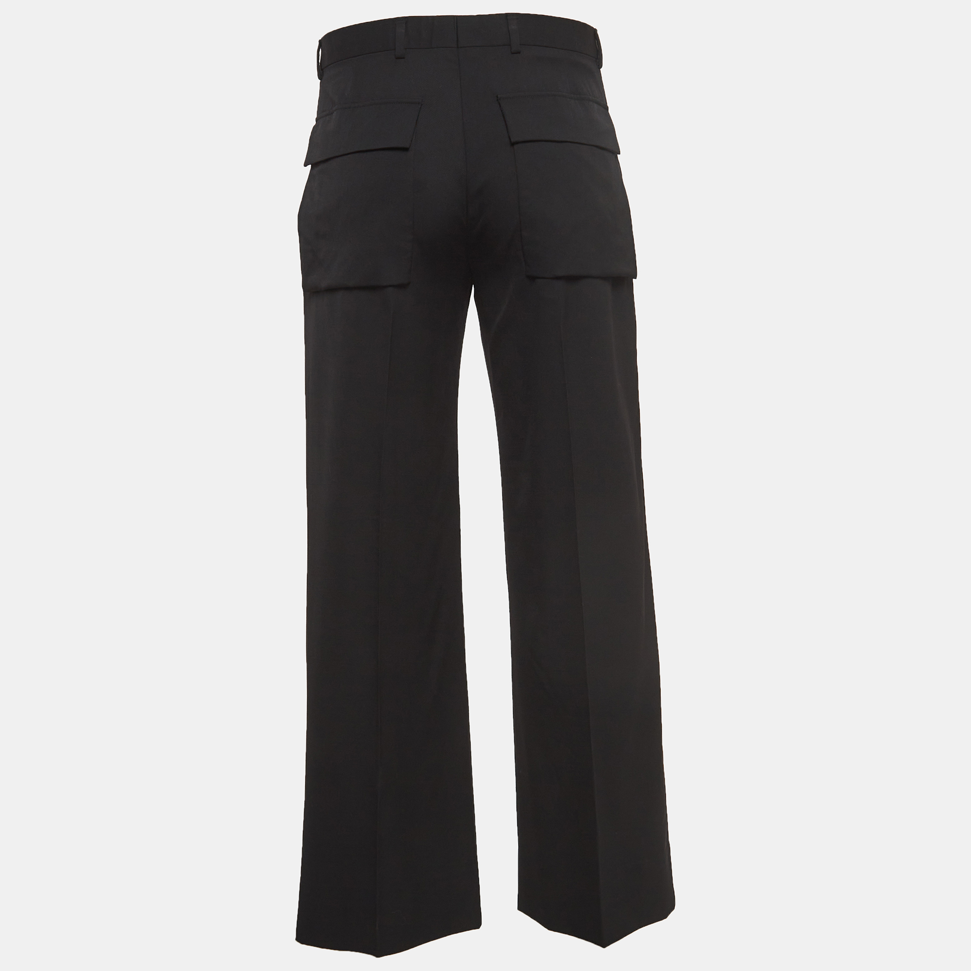 

Dior Homme Black Wool Cropped Trousers