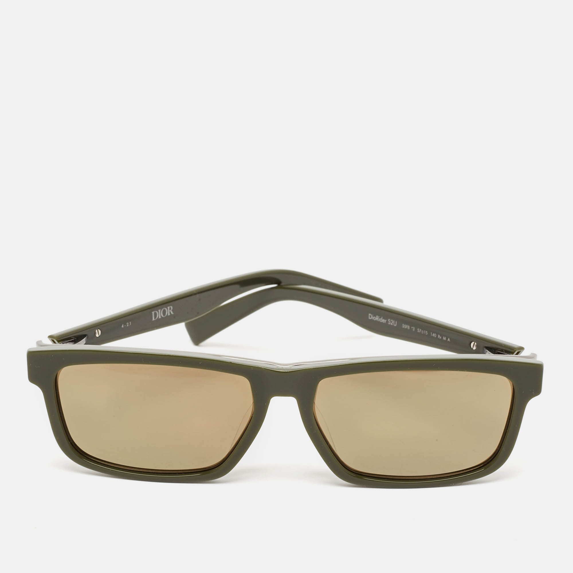 

Dior Olive Green Mirrored Diorider S2U Sunglasses