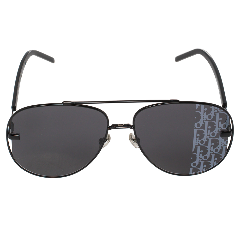 

Dior Black Metal DIORSCALE Aviator Sunglasses