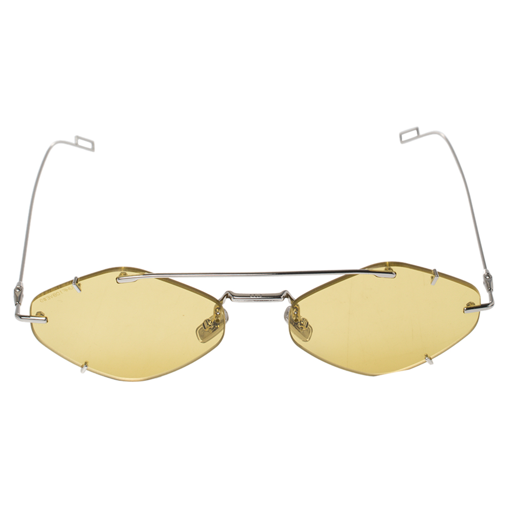

Dior Silver/Yellow 010J9 Dior Inclusion Sunglasses