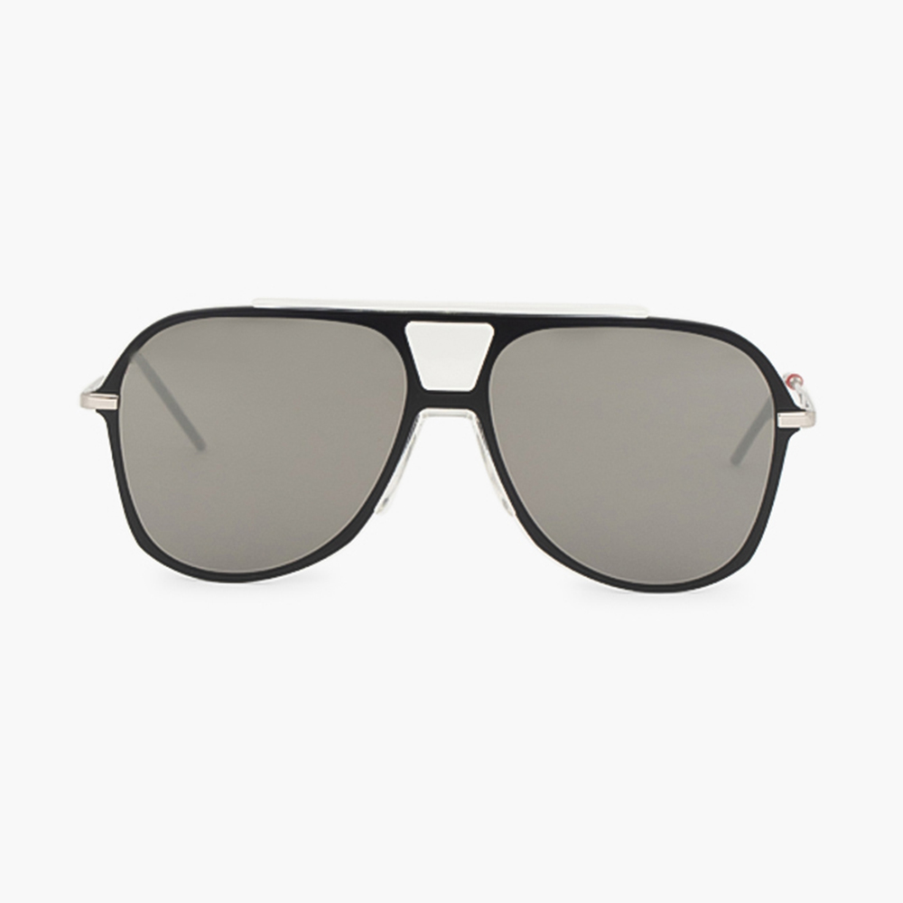 

Dior Black Mirrored Aviator Sunglasses