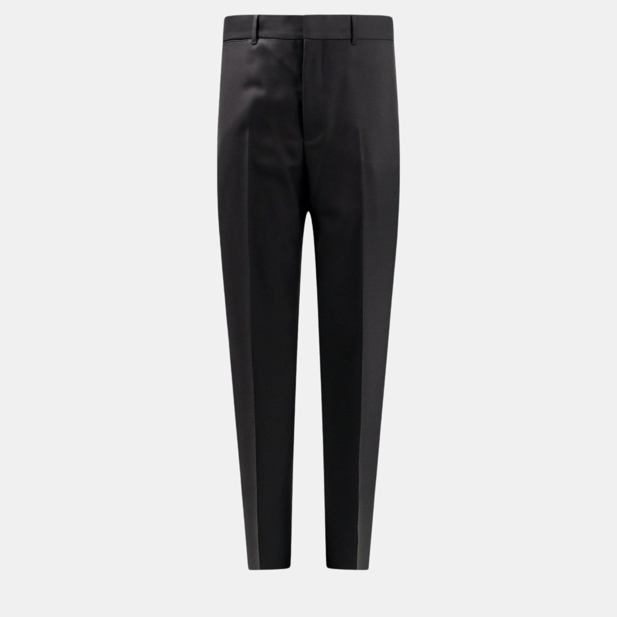 

Dior Virgin Wool And Mohair Trouser, Black