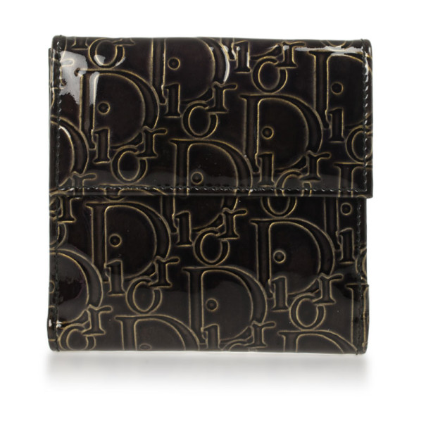 مملوكة مسبقًا Christian Dior Patent Fold Wallet