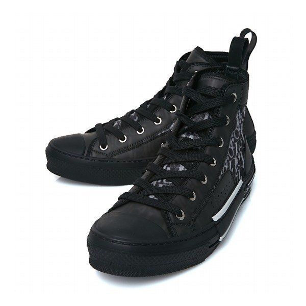 

Dior Oblique High-Top B23 Sneakers Size EU, Black