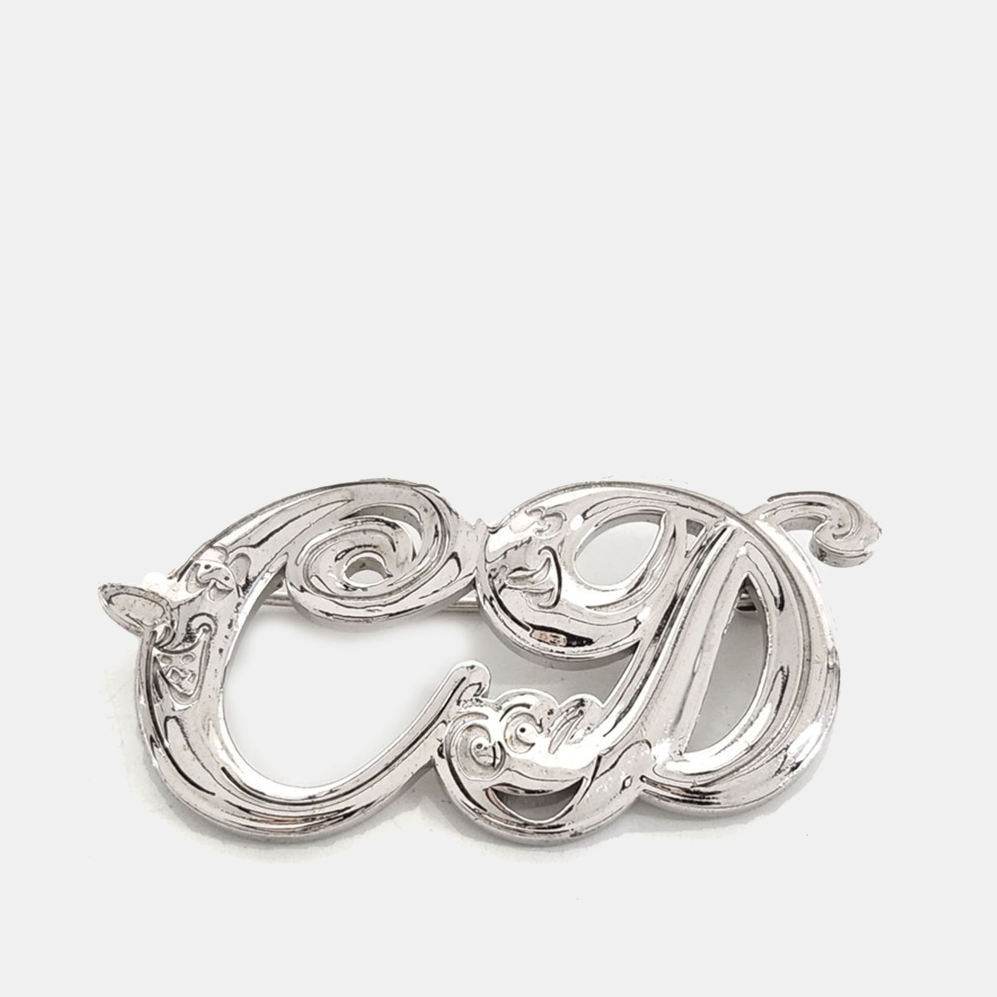 

Dior Silver Brooch