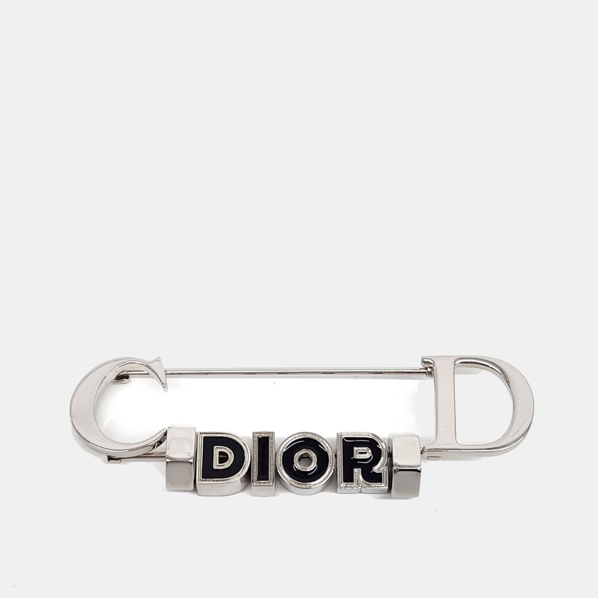 

Dior Logo Silver Brooch