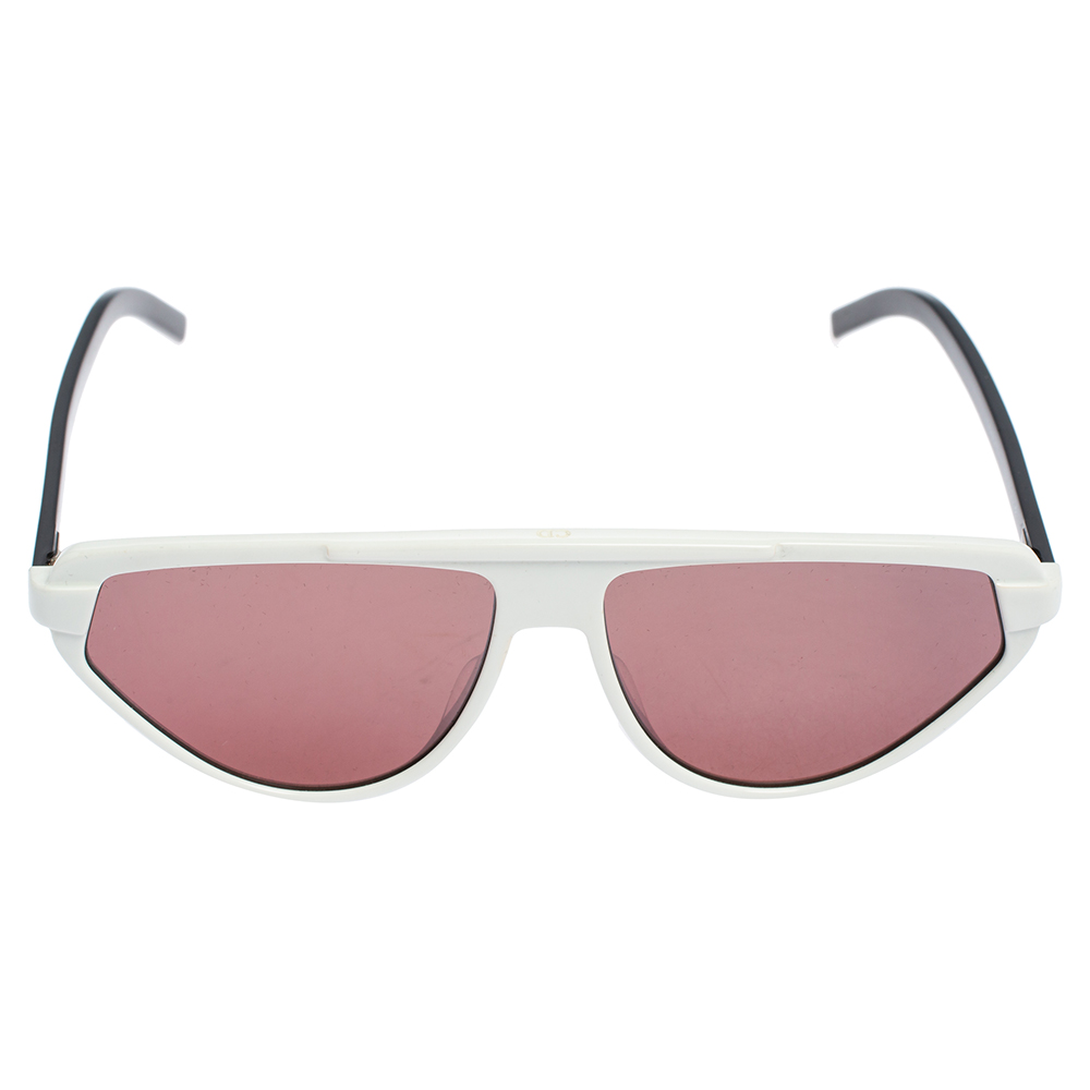 

Dior Homme White/ Fuchsia Blacktie Cat-Eye Sunglasses