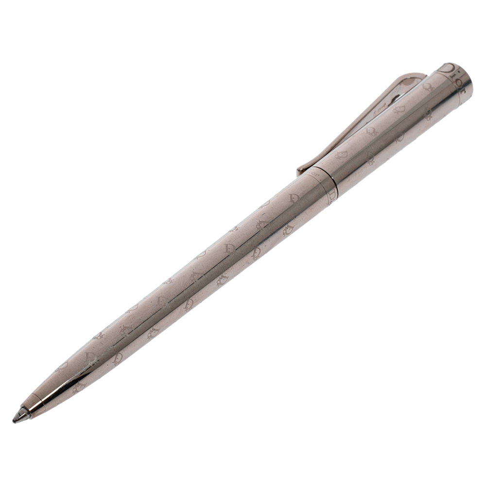 

Dior Stainless Steel Stylo Ballpoint Pen, Silver