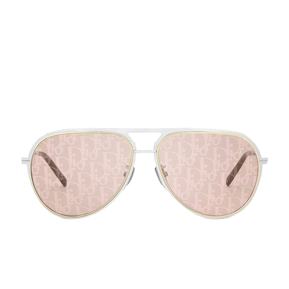 

Dior Silver Tone / Pink Oblique DiorEssential Pilot Sunglasses