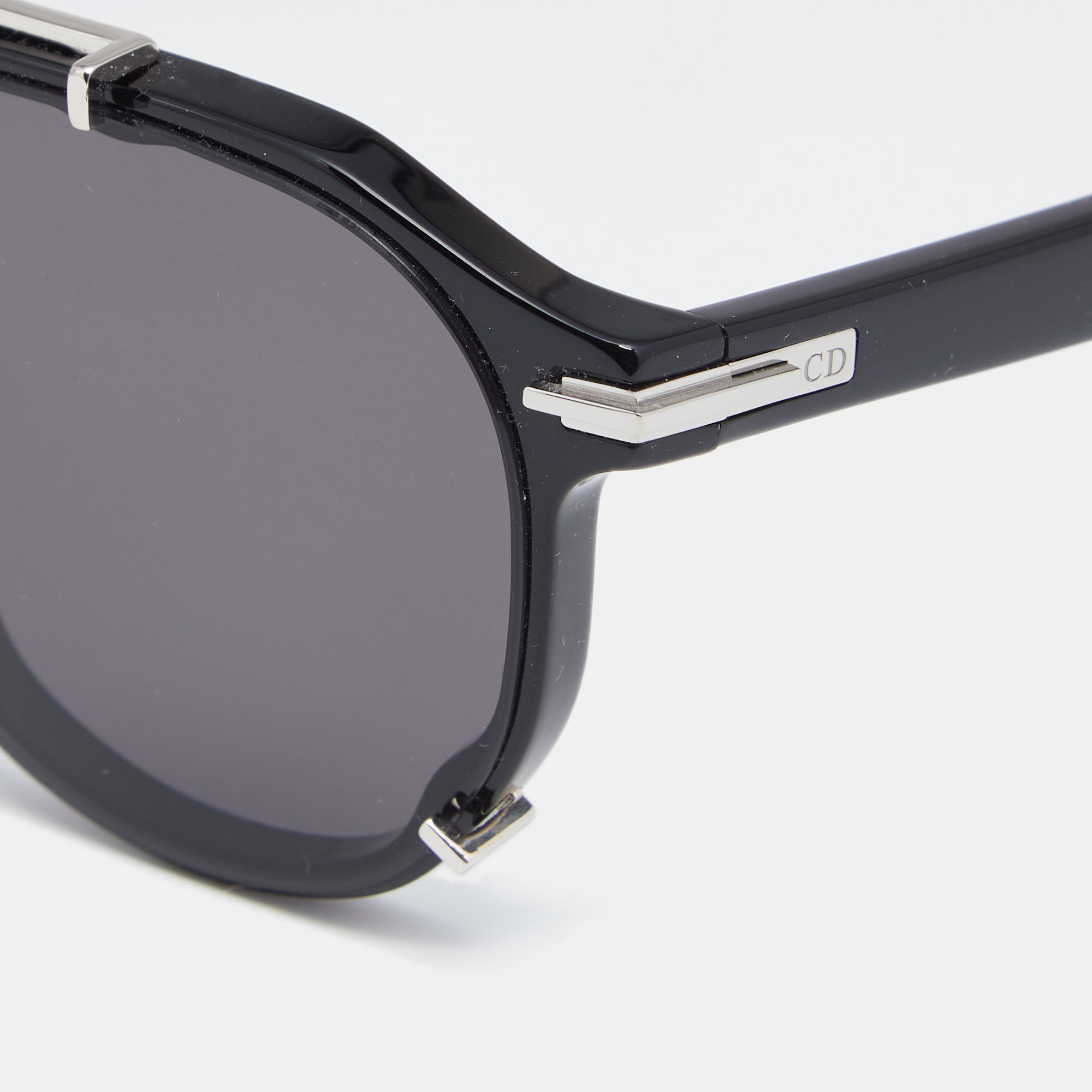 

Dior Black Acetate BlackSuit RI Pantos Sunglasses