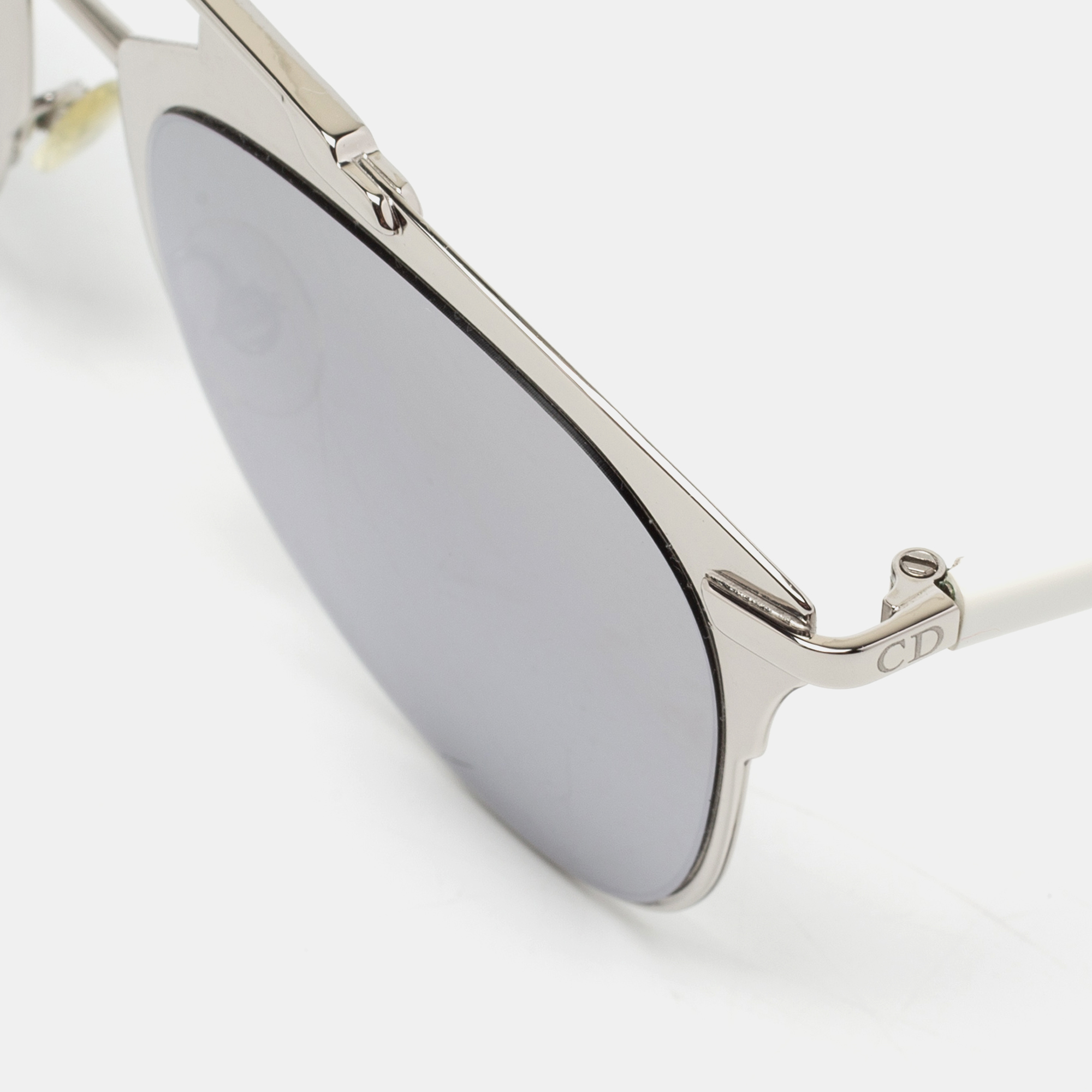 

Dior Silver Tone / Grey DiorReflected 85LDC Aviator Sunglasses
