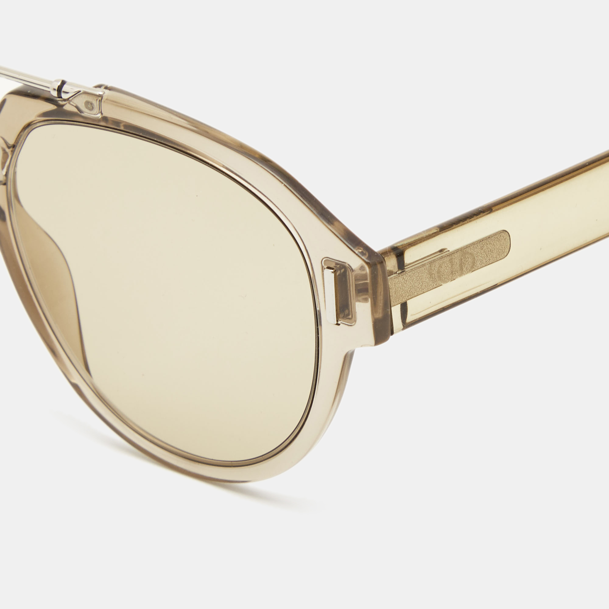 

Dior Clear/Brown Gradient Fraction 5 Sunglasses