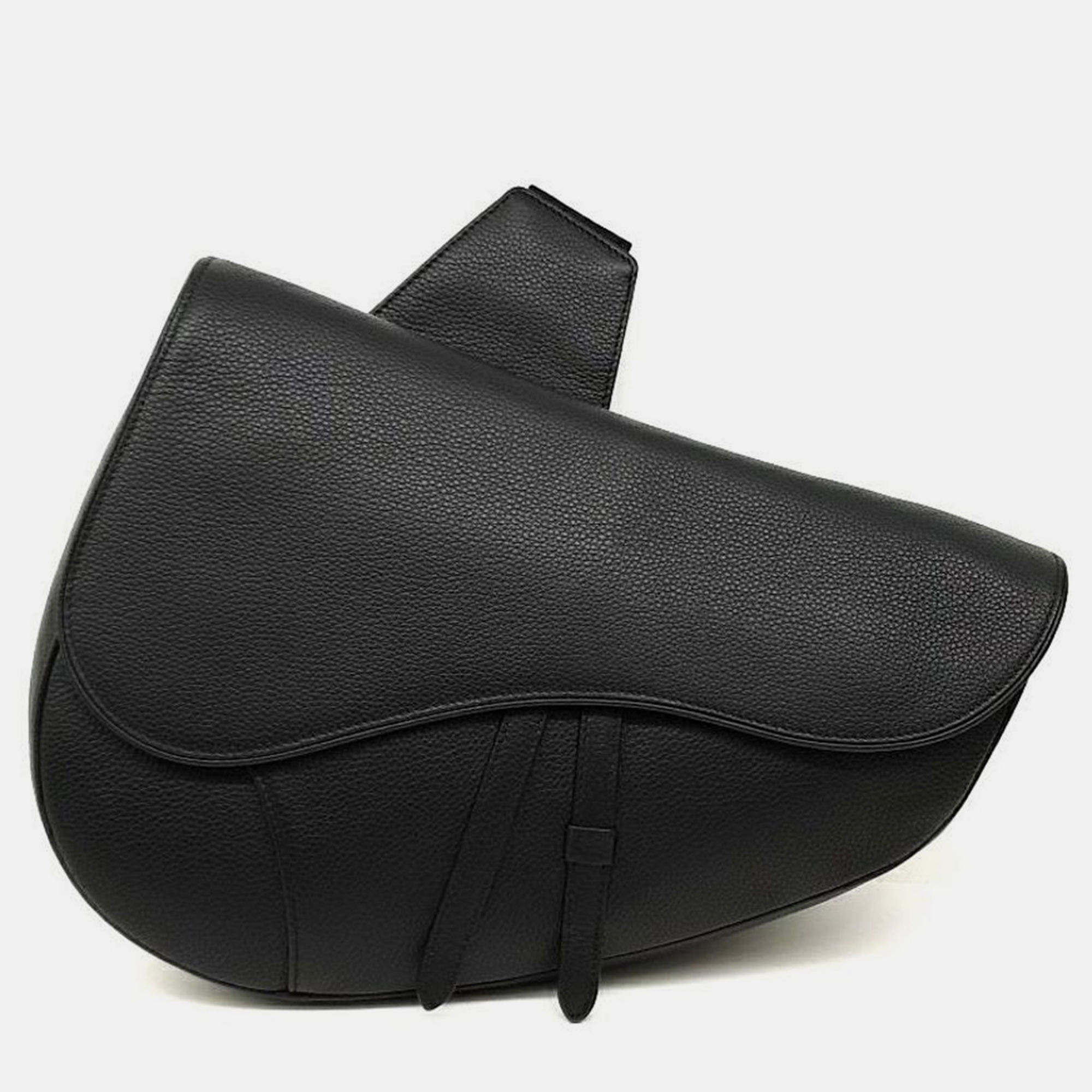 

Dior Maxi Saddle bag, Black