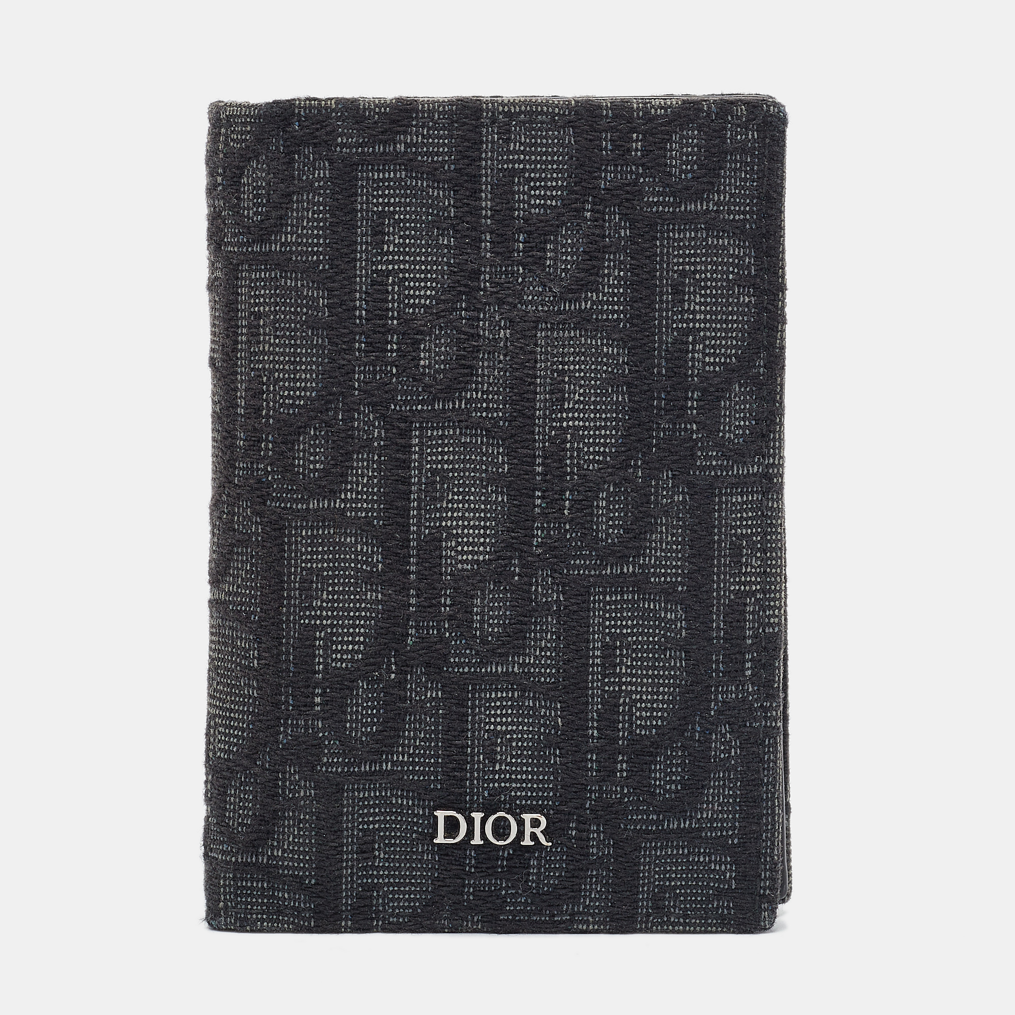 

Dior Black Oblique Canvas Vertical Bifold Card Case