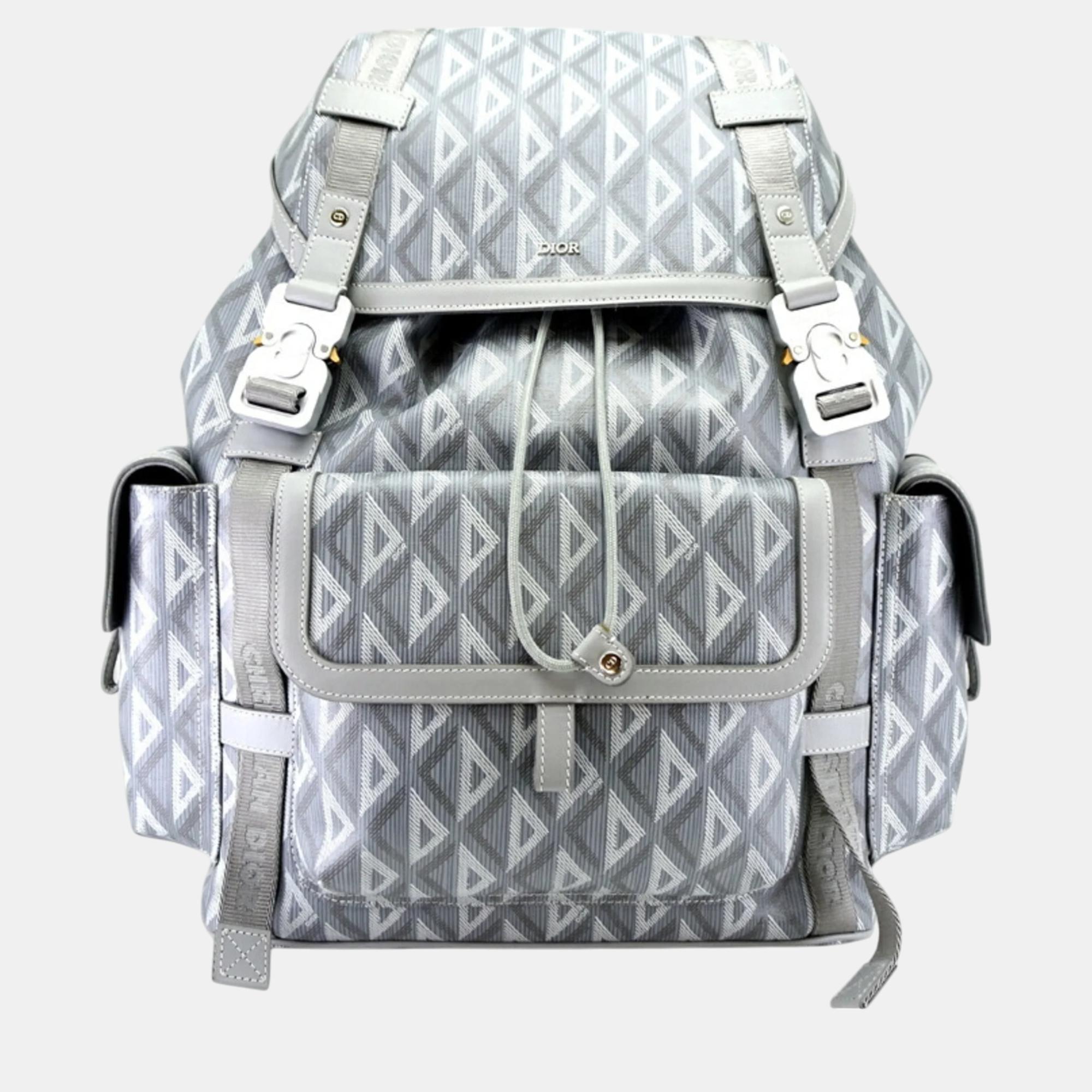 

Christian Dior Pvc Grey Hit The Road Backpack