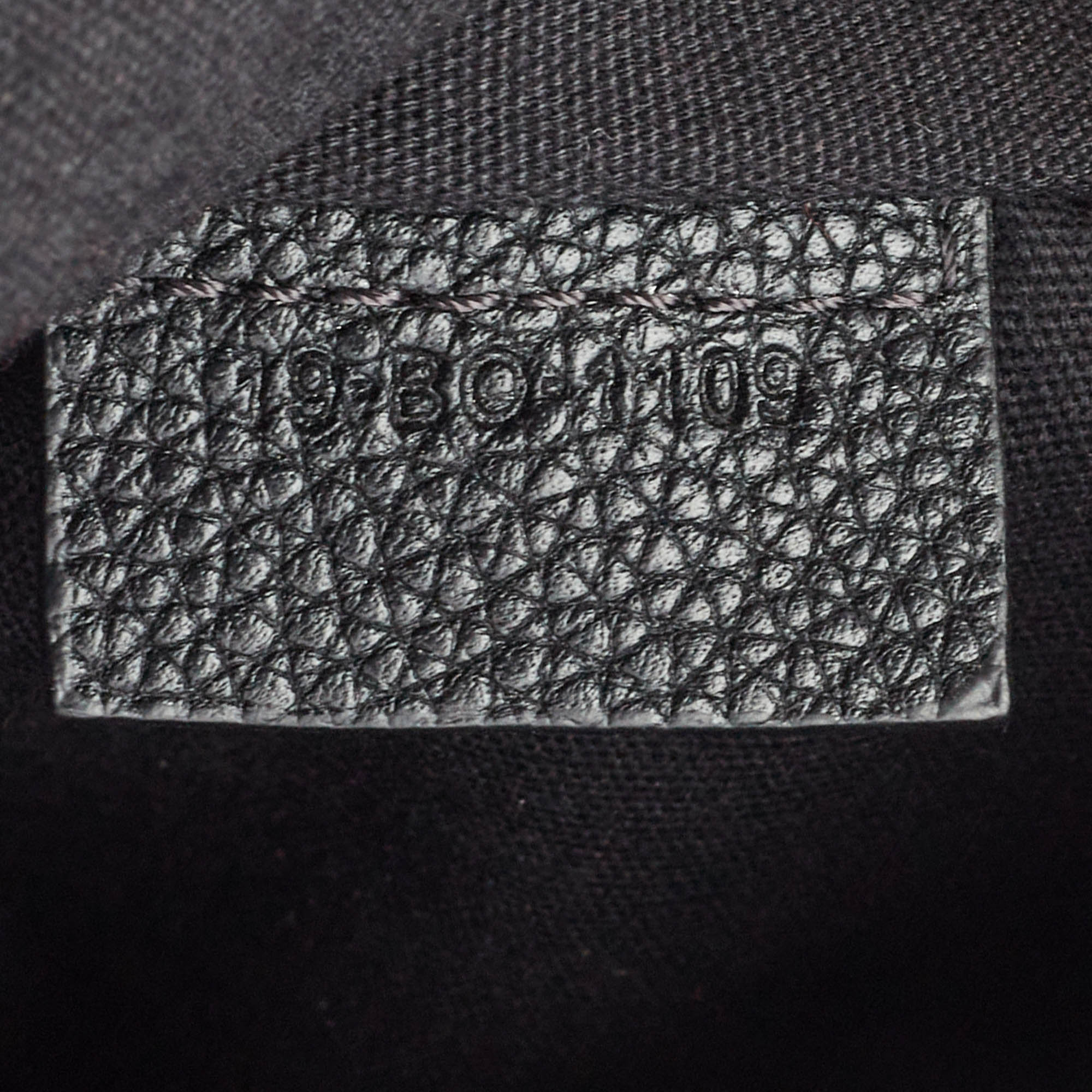 Dior Navy Blue Oblique Canvas and Leather Crossbody Bag 9