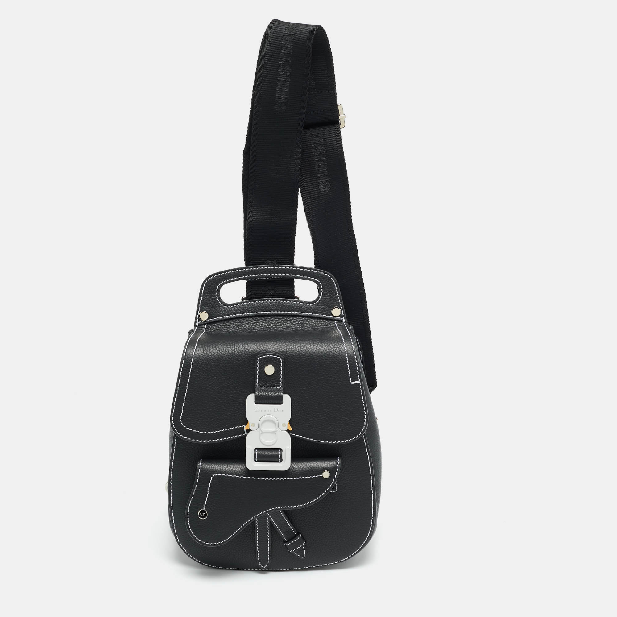 

Dior Gallop Black Leather Sling Bag