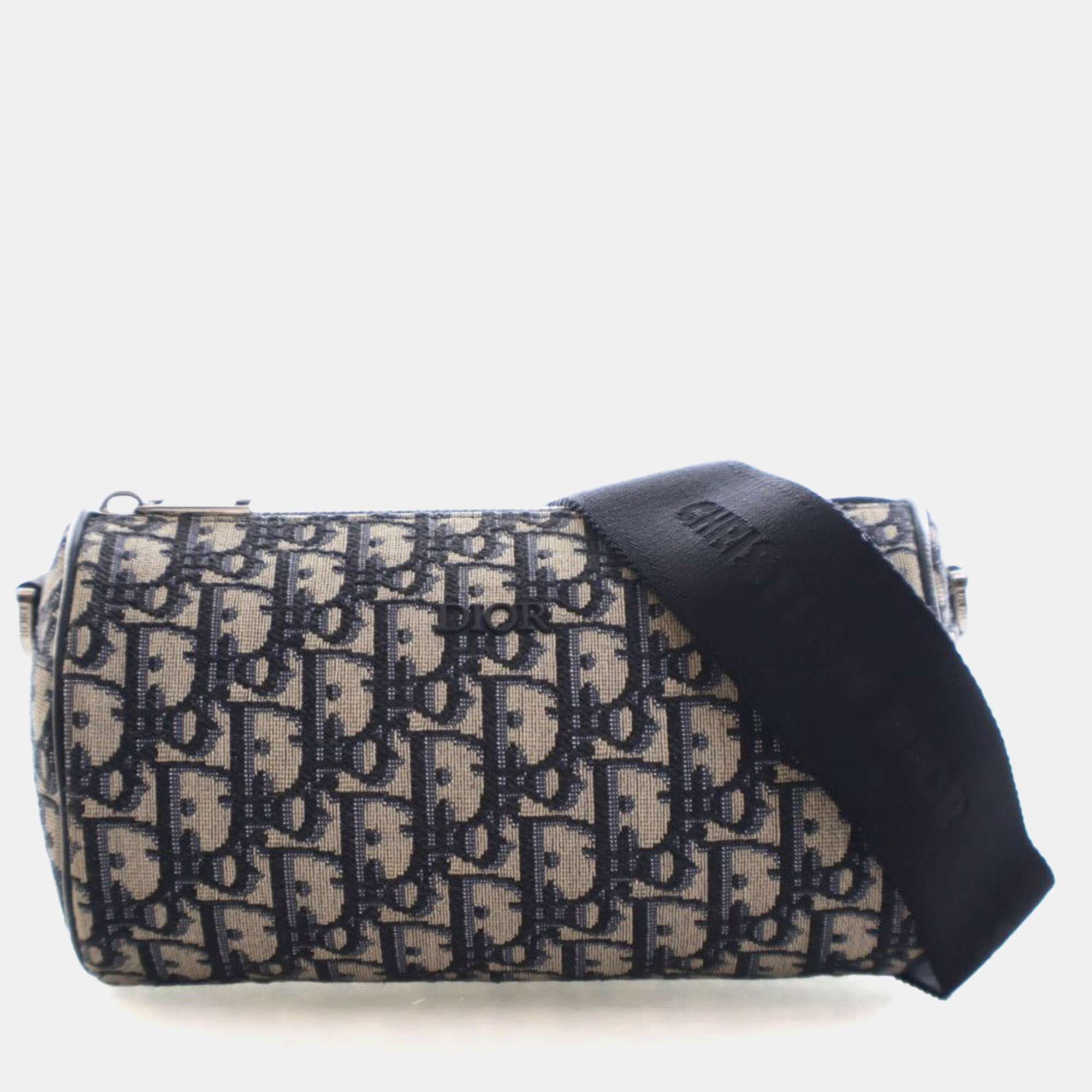 

Dior Men Mini Oblique Roller Bag, Navy blue