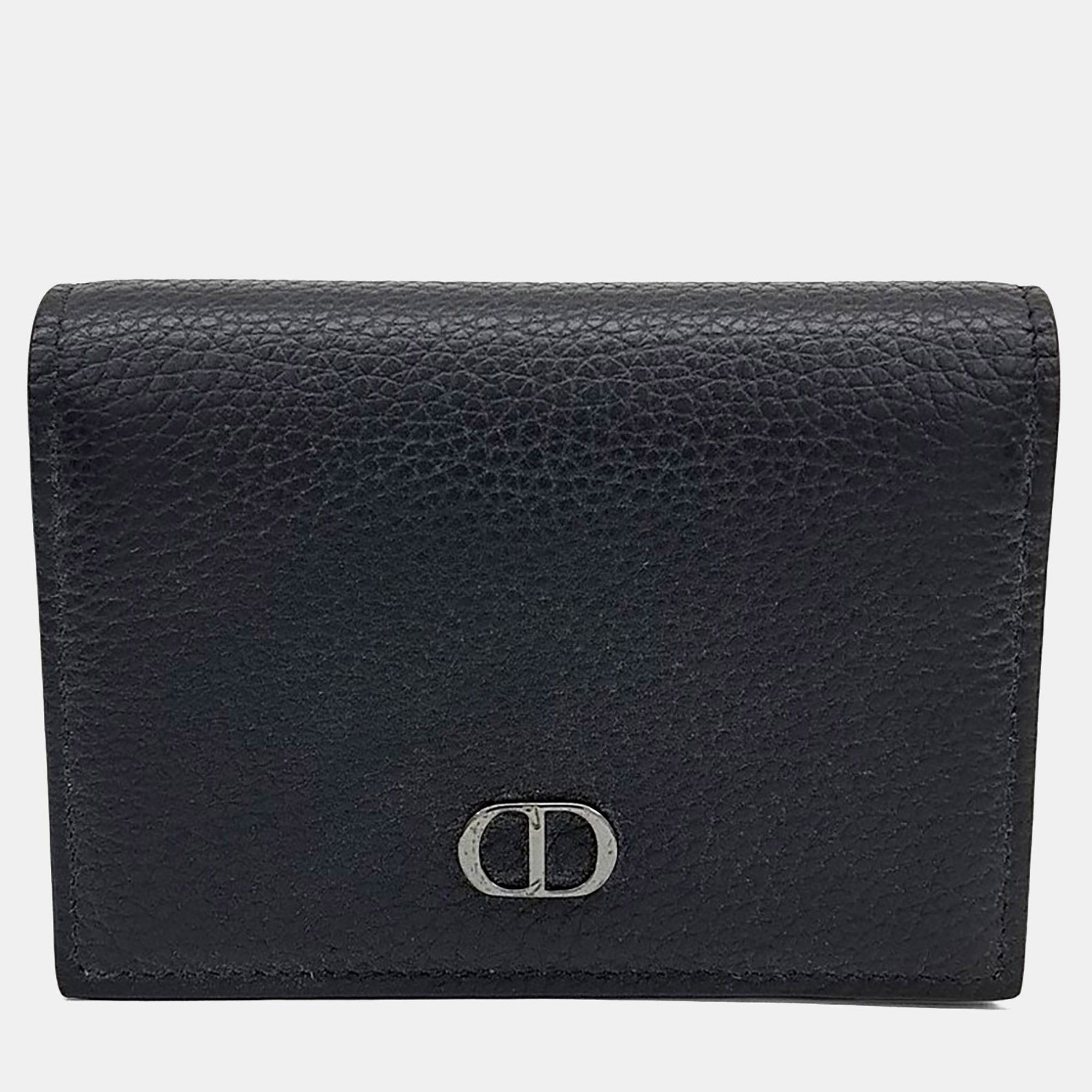 

Christian Dior Leather Black card wallet