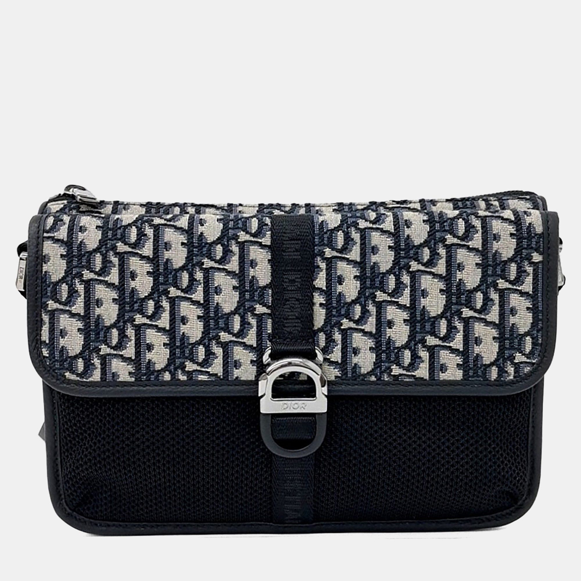 

Dior Homme Oblique 8 Messenger Bag, Beige