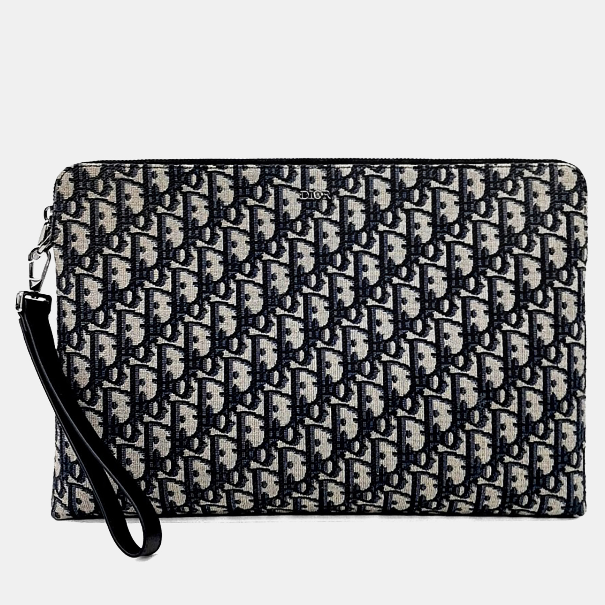 

Dior Homme Oblique Clutch, Beige