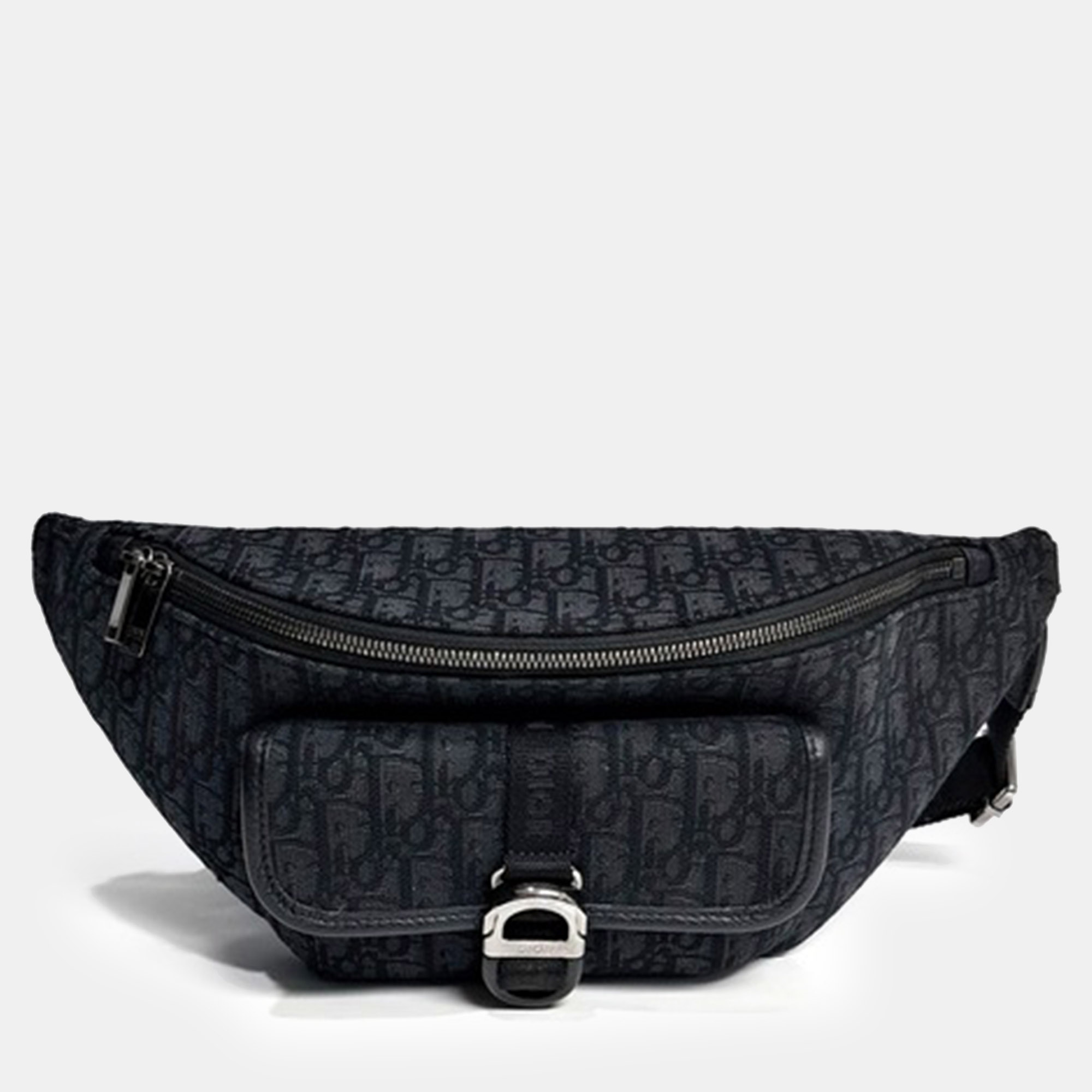 

Dior Black Fabric Homme Dior 8 Belt Bag