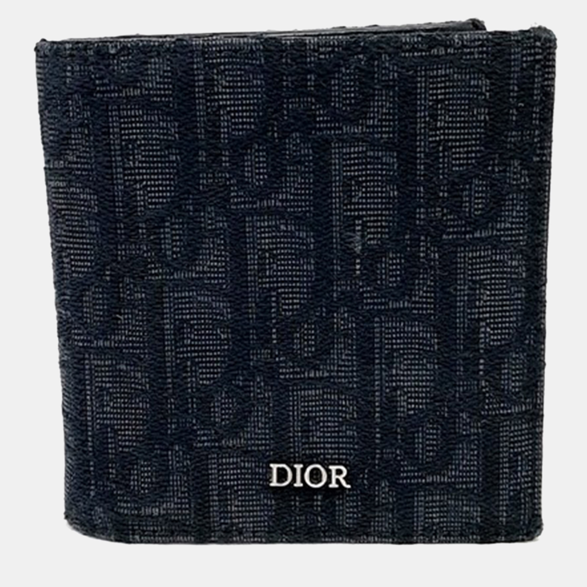 

Dior Multicolor Fabric Homme Oblique Wallet