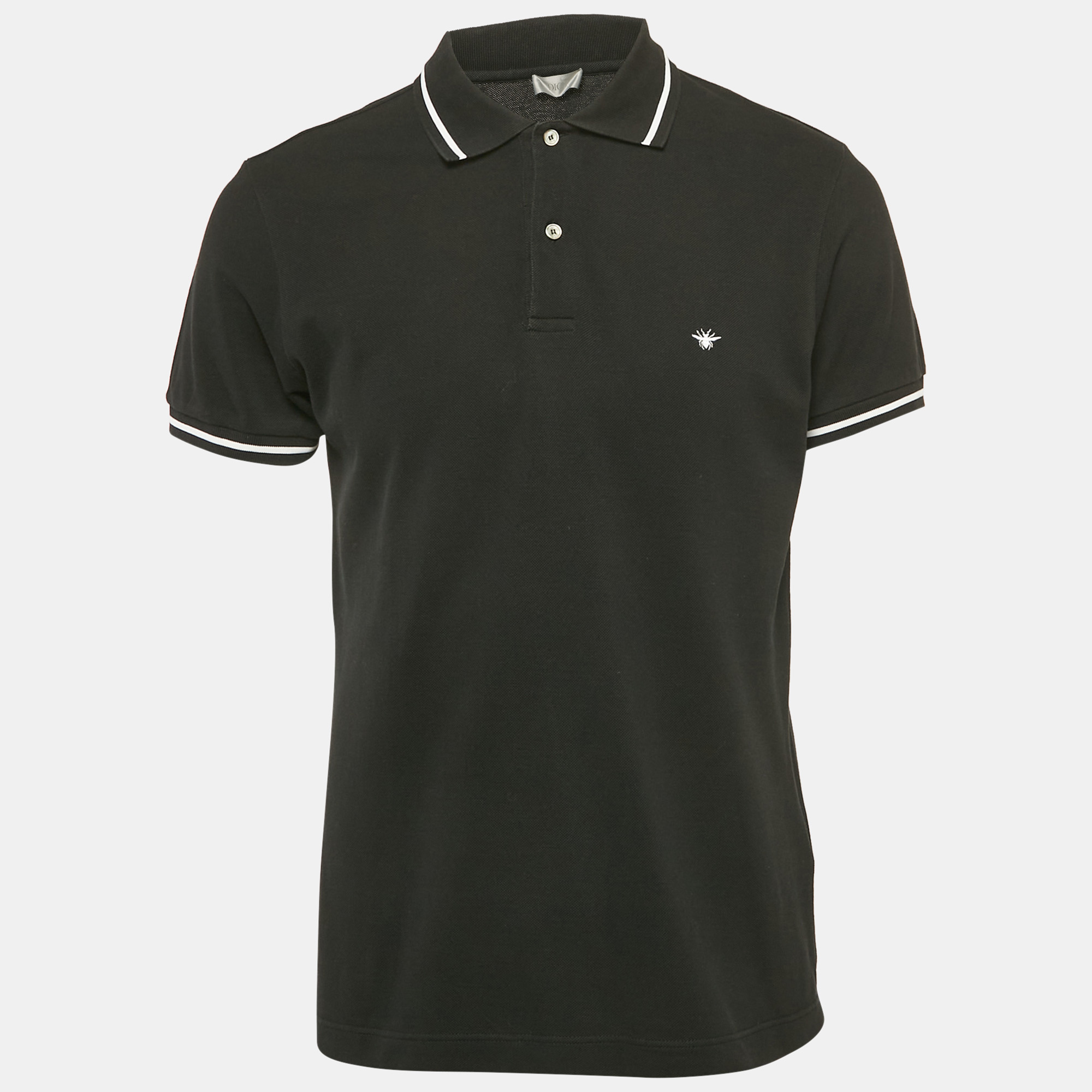 

Dior Homme Black Bee Embroidered Cotton T-Shirt L
