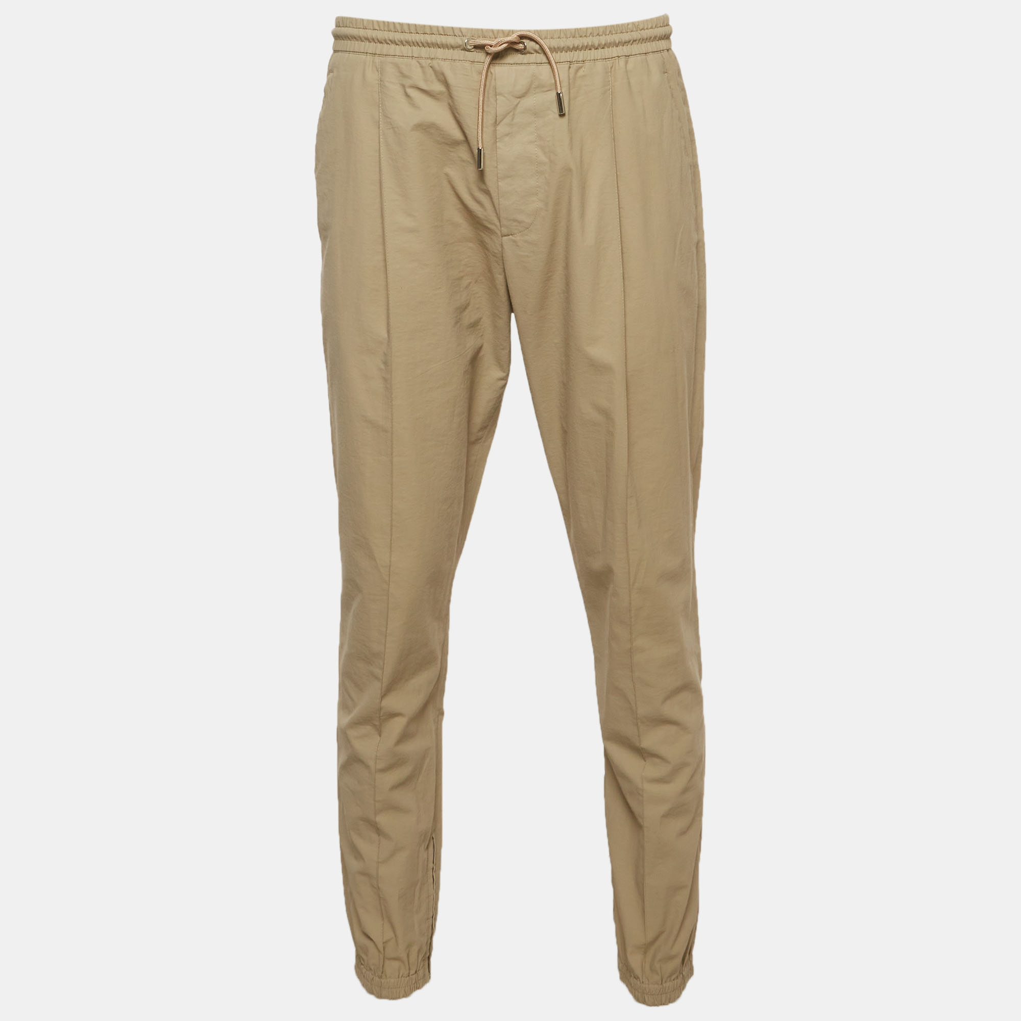 

Dior Homme Beige Cotton Drawstring Track Pants