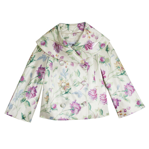 مملوكة مسبقًا Dior Haute Couture Floral Bolero M