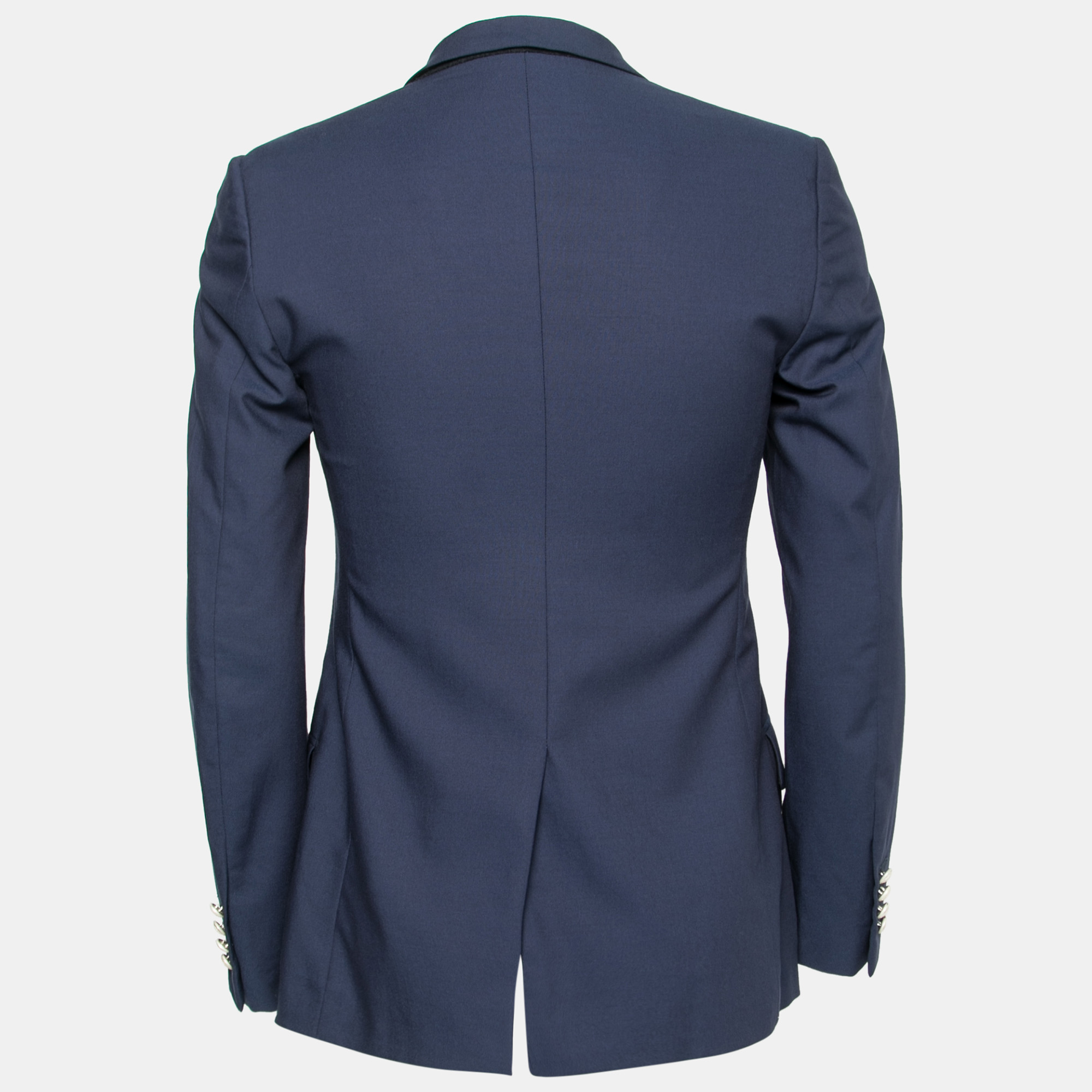 

Dior Blue Wool Single Breasted Blazer, Navy blue