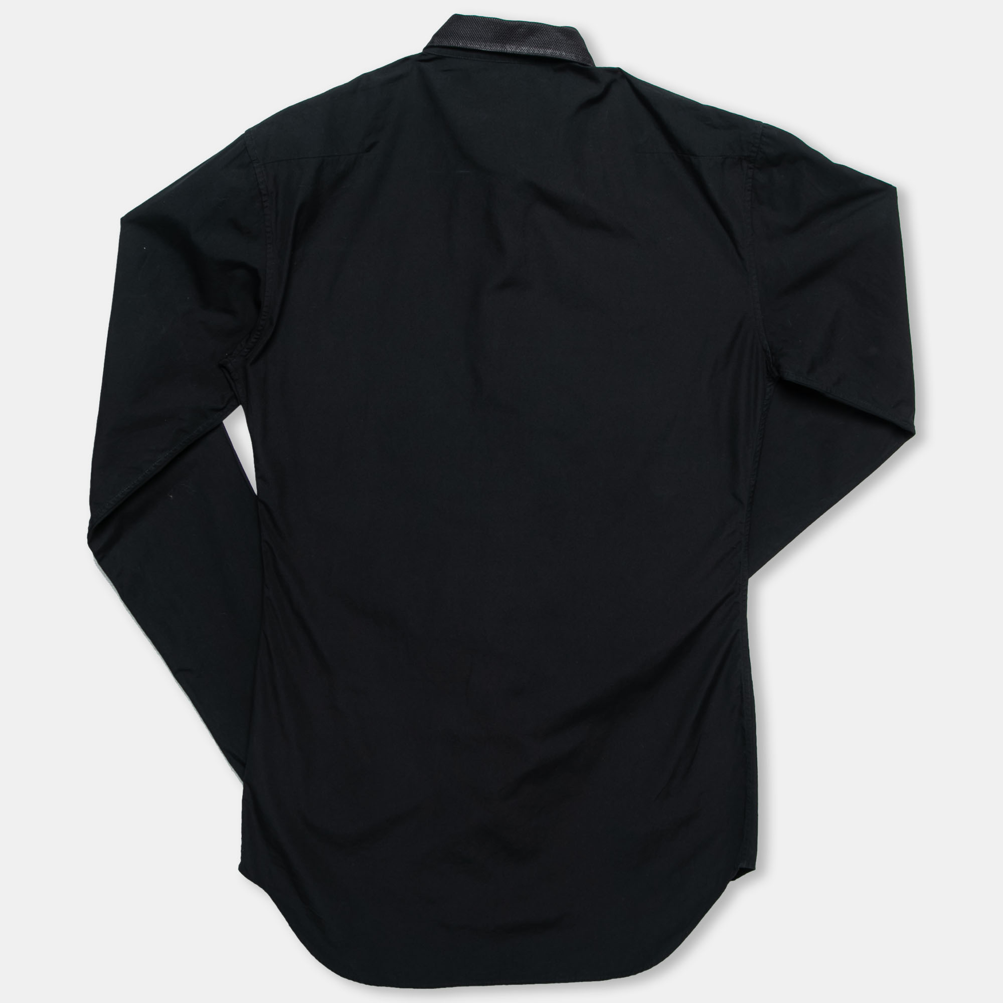 

Dior Black Cotton Button Front Long Sleeve Shirt