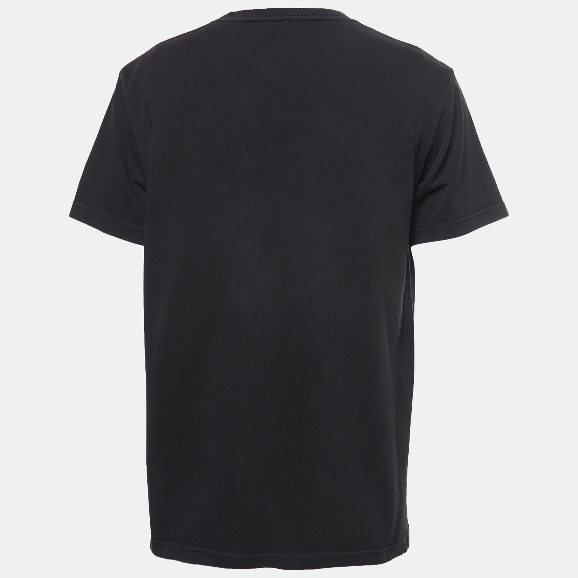 

Dior X Daniel Arsham Black Cotton Eroded Logo T-Shirt