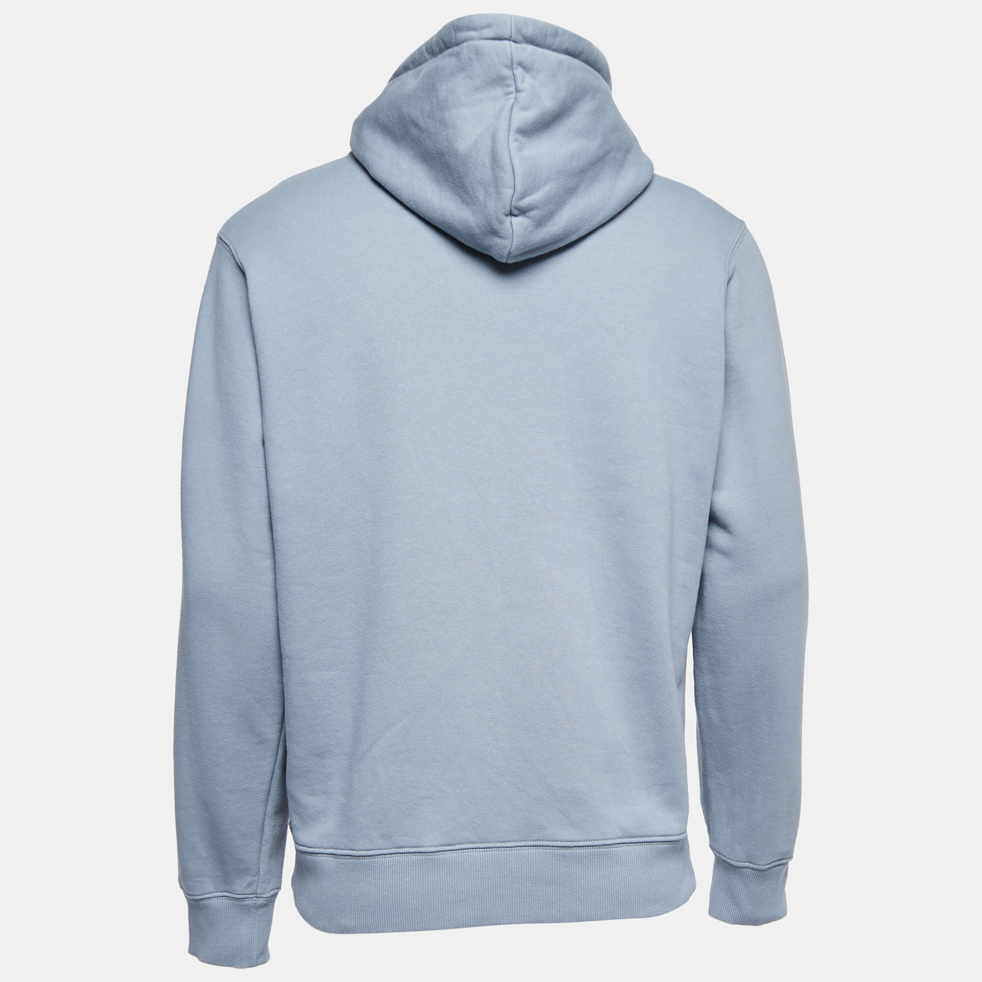 

Dior Grey Logo Print Cotton Hoodie