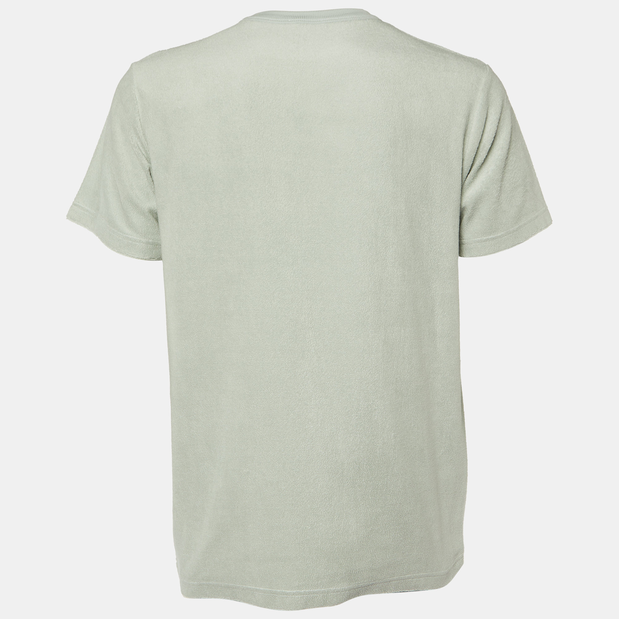 

Dior Homme Logo printed Terry Cotton Crewneck T-Shirt, Grey
