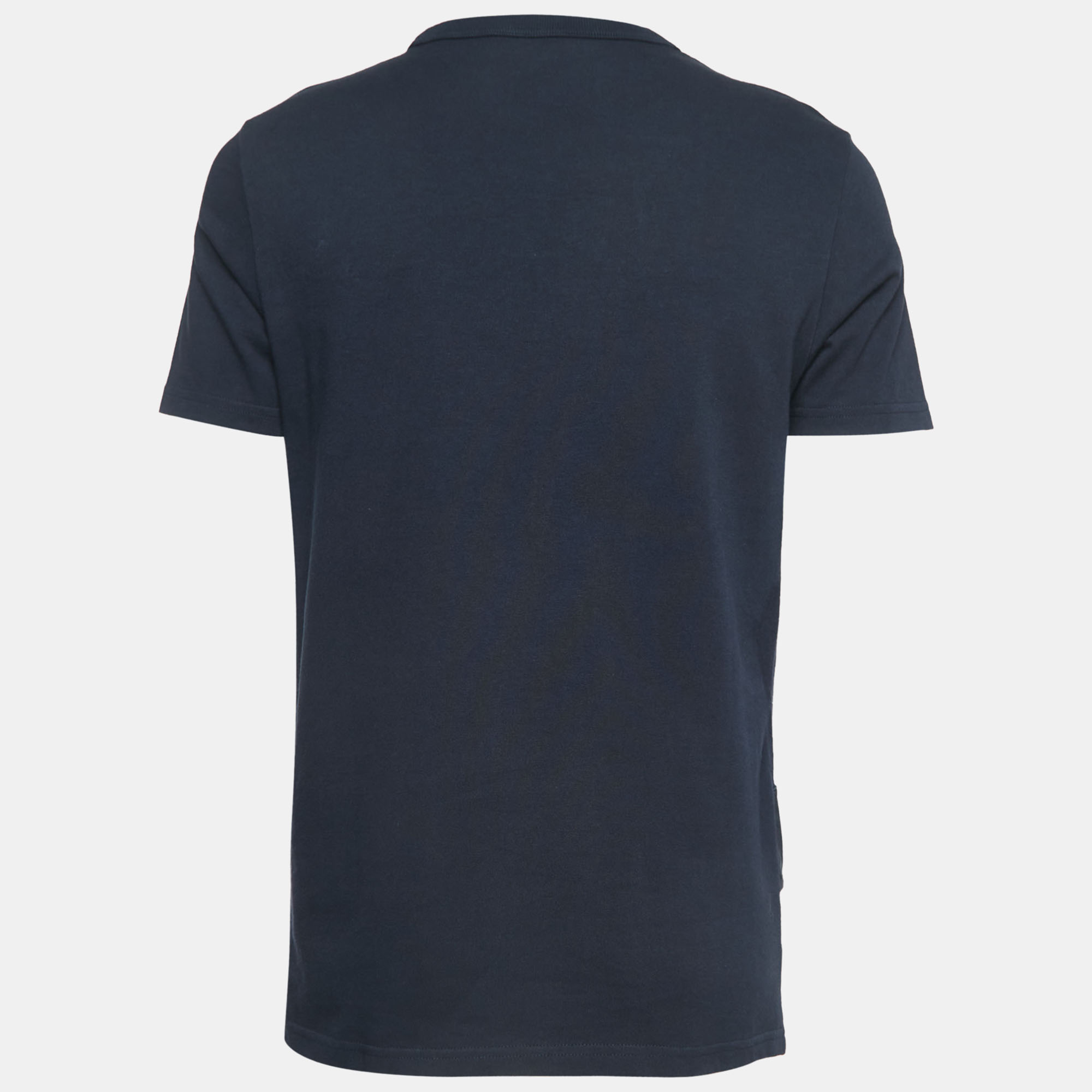 

Dior Navy Blue Cotton Saddle Bag T-Shirt