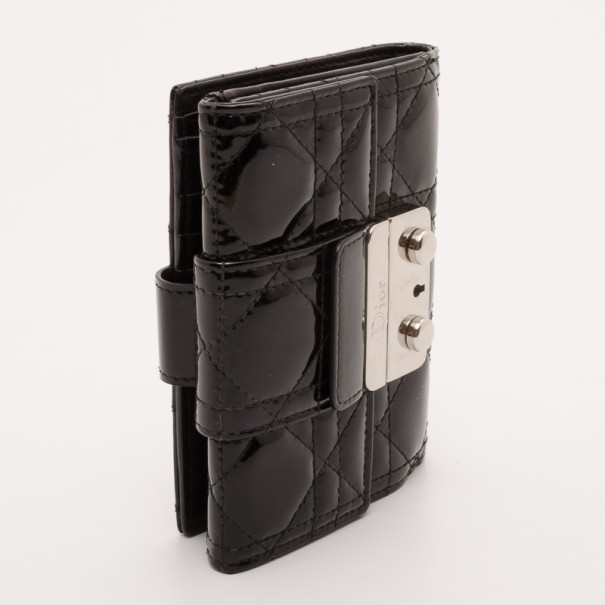 مملوكة مسبقًا Dior Black 'Miss Dior' Wallet