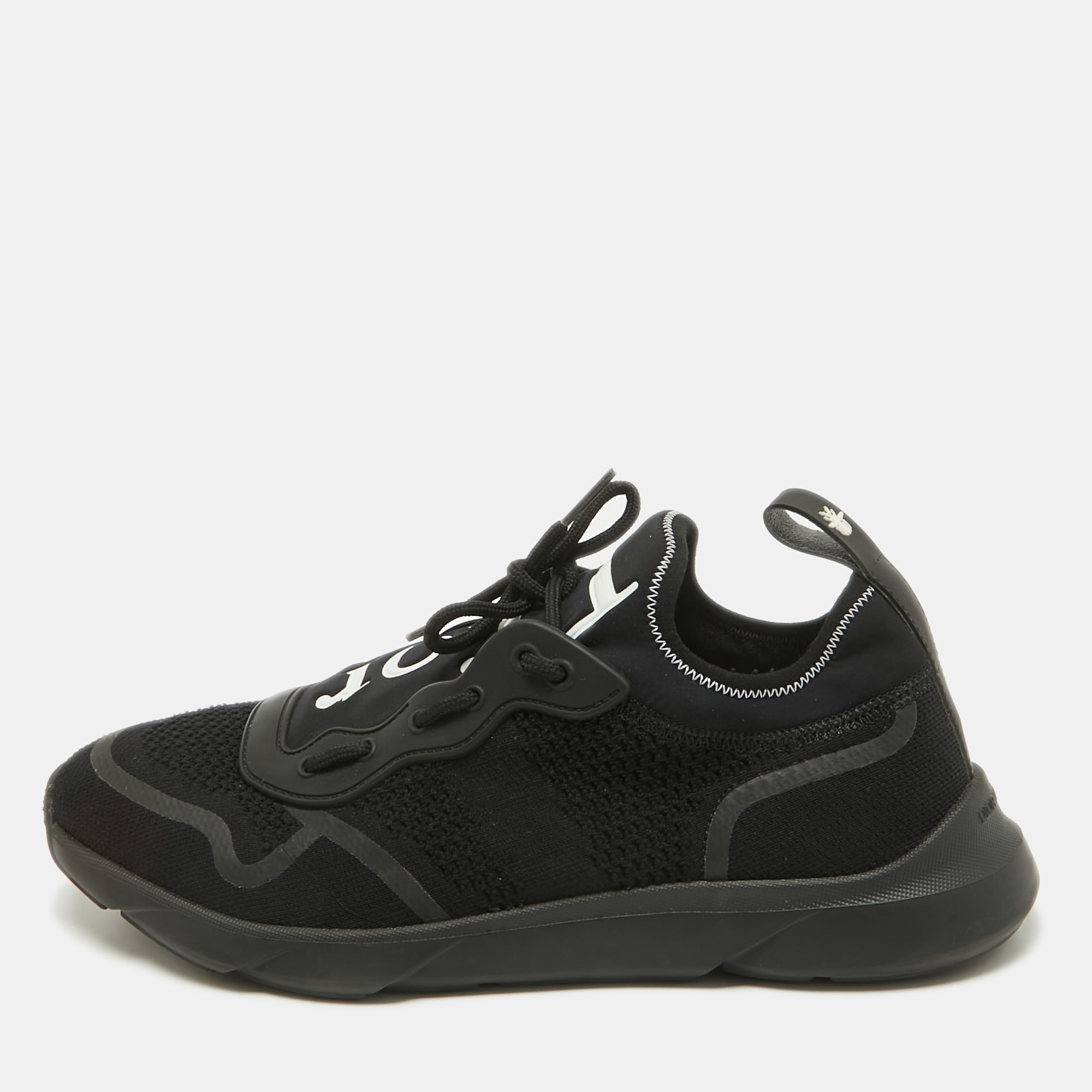 

Dior Black Knit Fabric B21 Neo Lace Up Sneakers Size 41.5