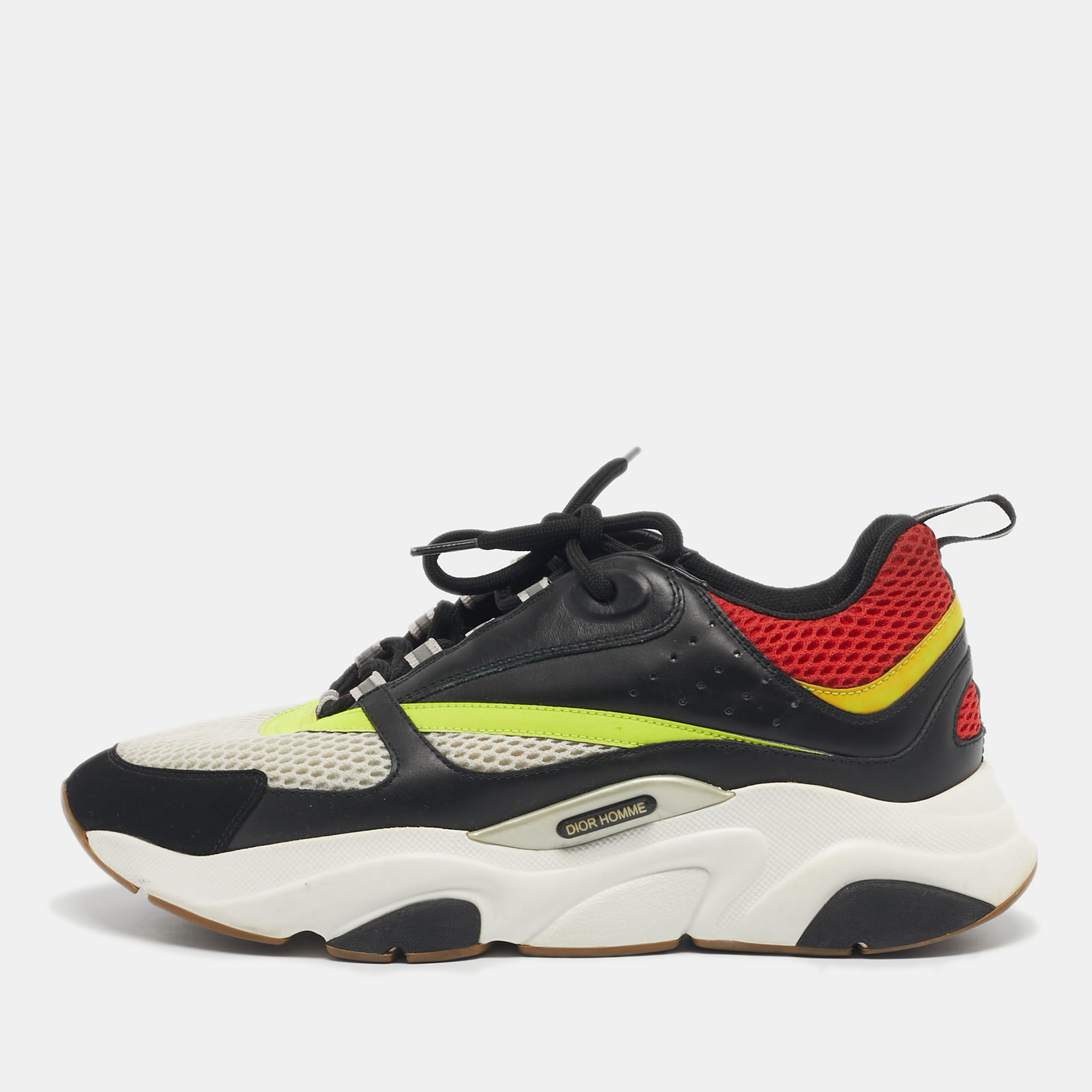 

Dior Multicolor Mesh and Leather B22 Sneakers Size
