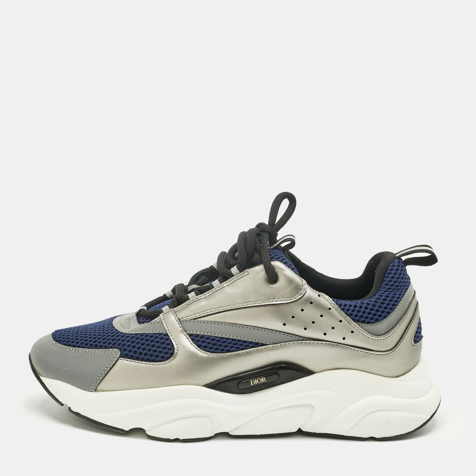

Dior Multicolor Mesh and Leather B22 Sneakers Size