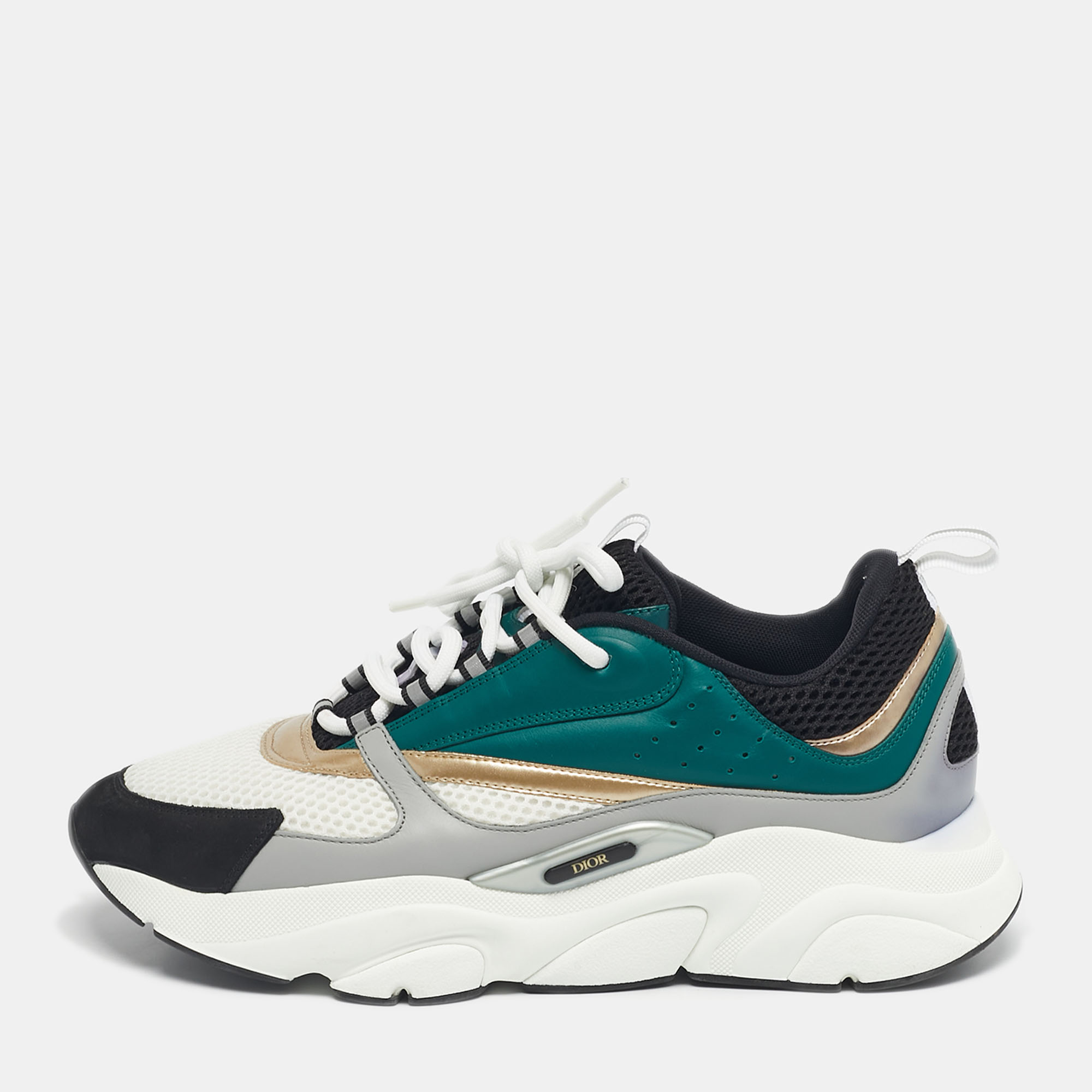 

Dior Multicolor Mesh and Leather B22 Sneakers Size
