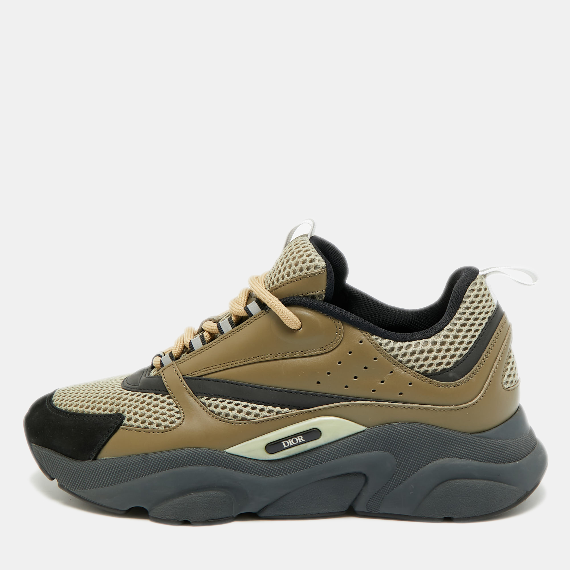 

Dior B22 Size  Multicolor Leather and Mesh Low Top Sneakers